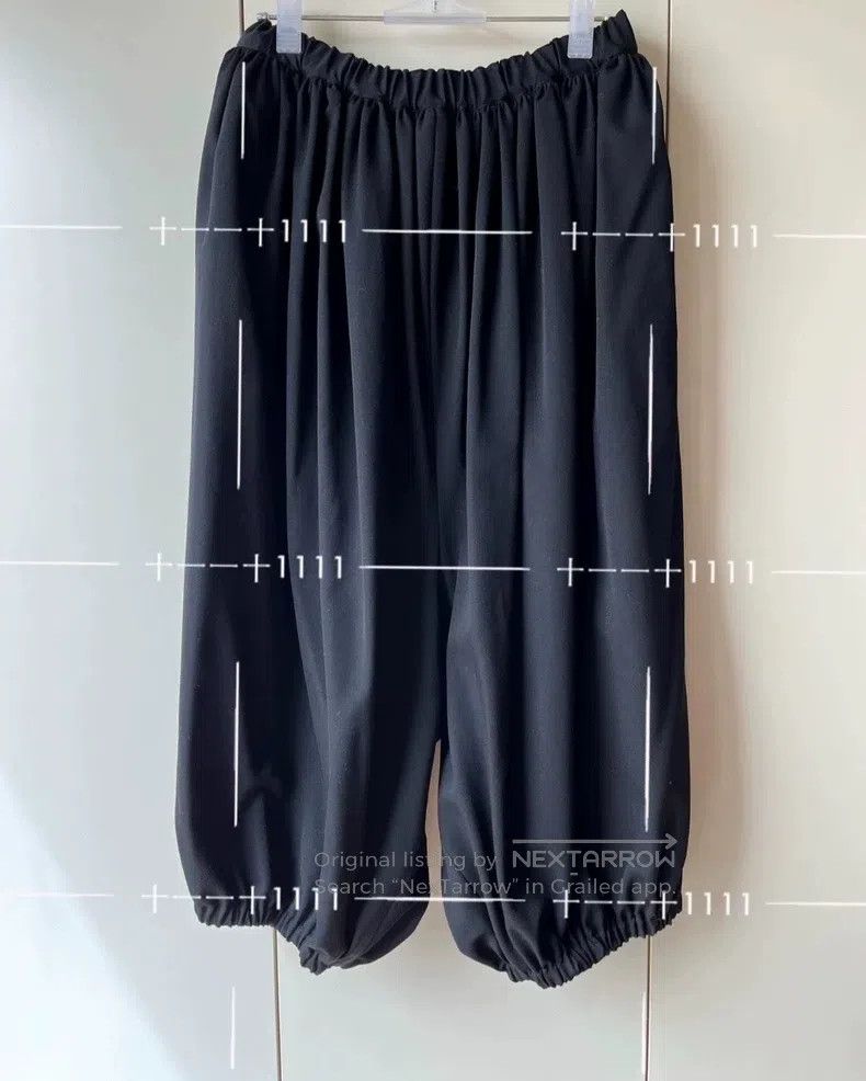 Comme des Garcons Comme Des Garcons size S Wool Low-Rise Lantern Pants Class Size 23" - 1 Thumbnail