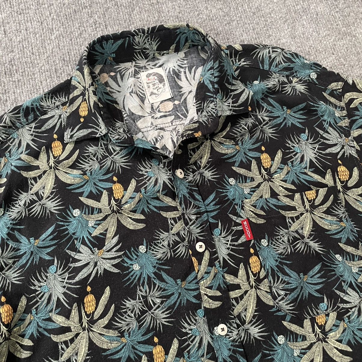 Japanese Brand The Real McCoy Hawaiian Shirt Botanical Printed Casual Size US M / EU 48-50 / 2 - 4 Thumbnail