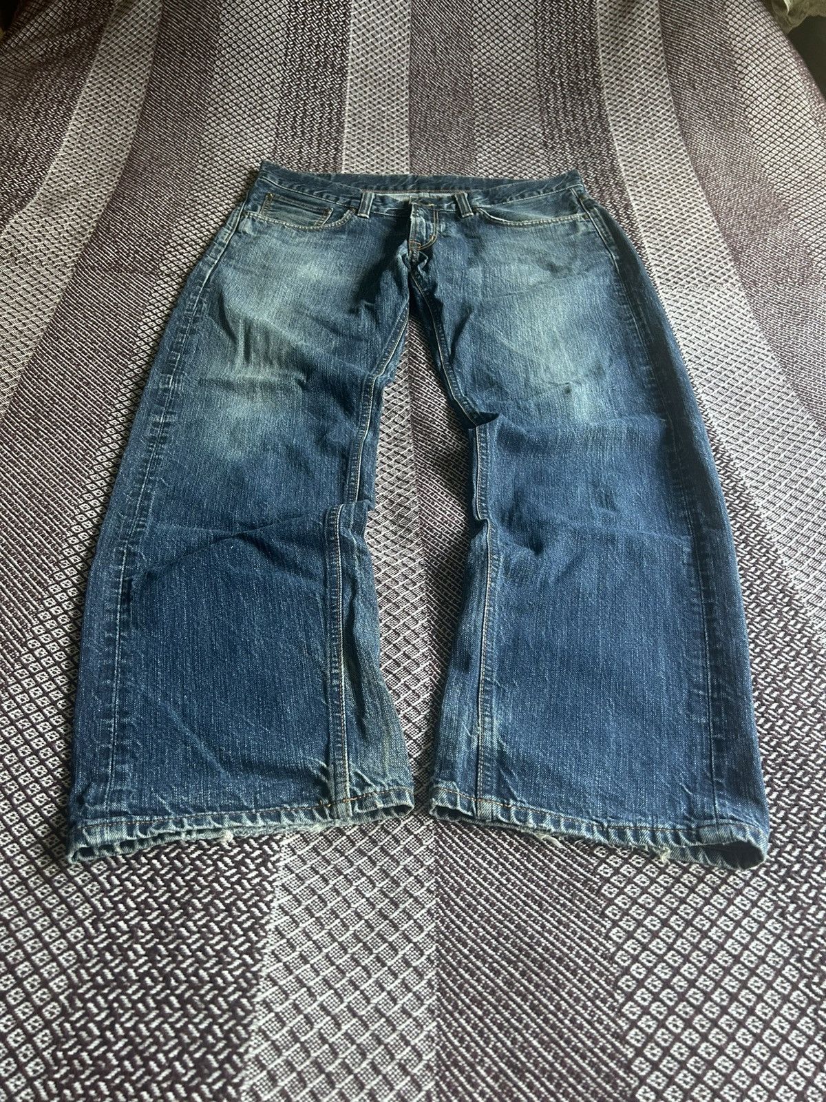 Carhartt Vintage Carhartt Bronco Pant Jeans Distressed Size 34 Baggy Size US 34 / EU 50 - 7 Thumbnail