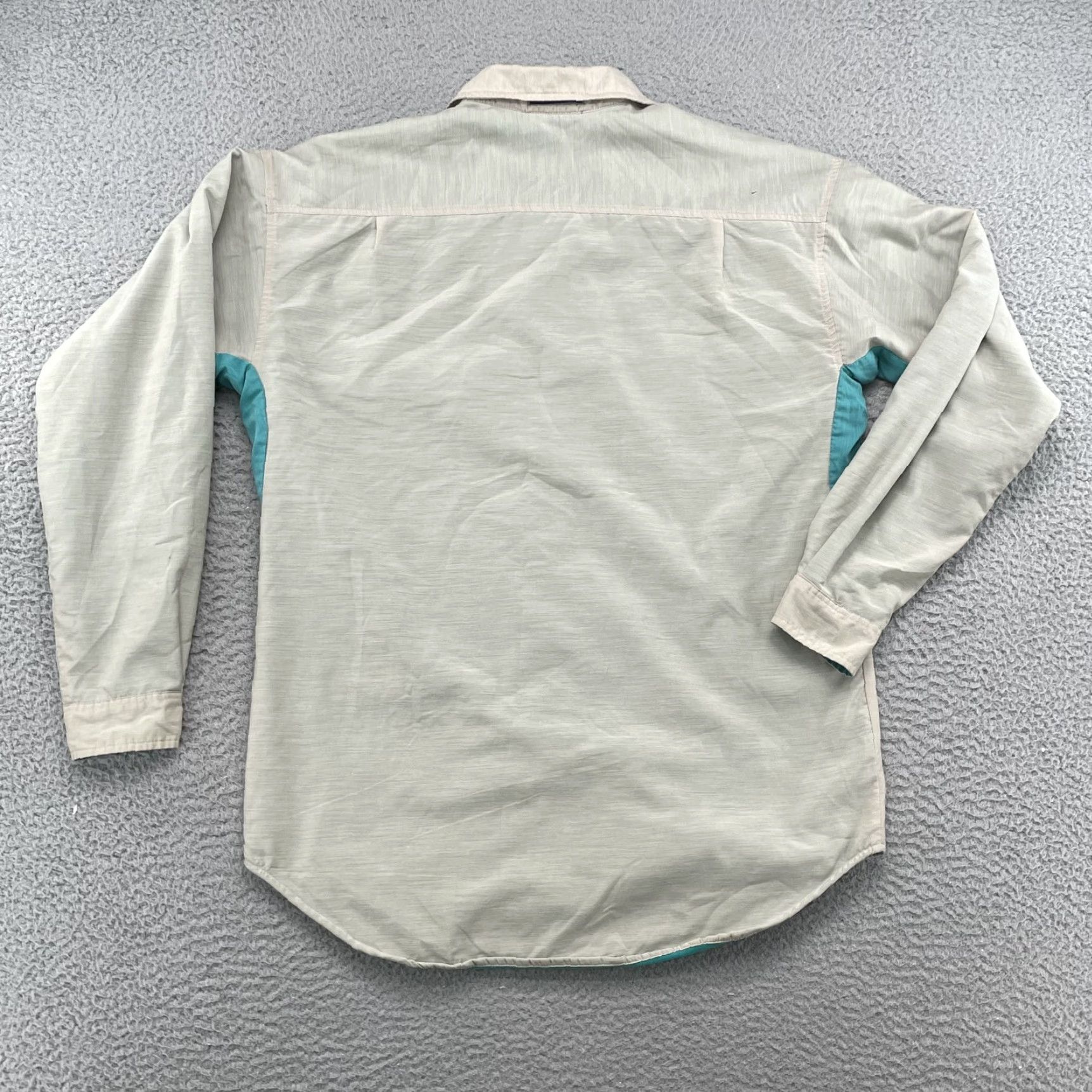 Vintage VTG Columbia Shirt Men Med Radial Sleeve Safari Fly Fishing Utility Outdoor Hunt N/A Size US M / EU 48-50 / 2 - 2 Thumbnail