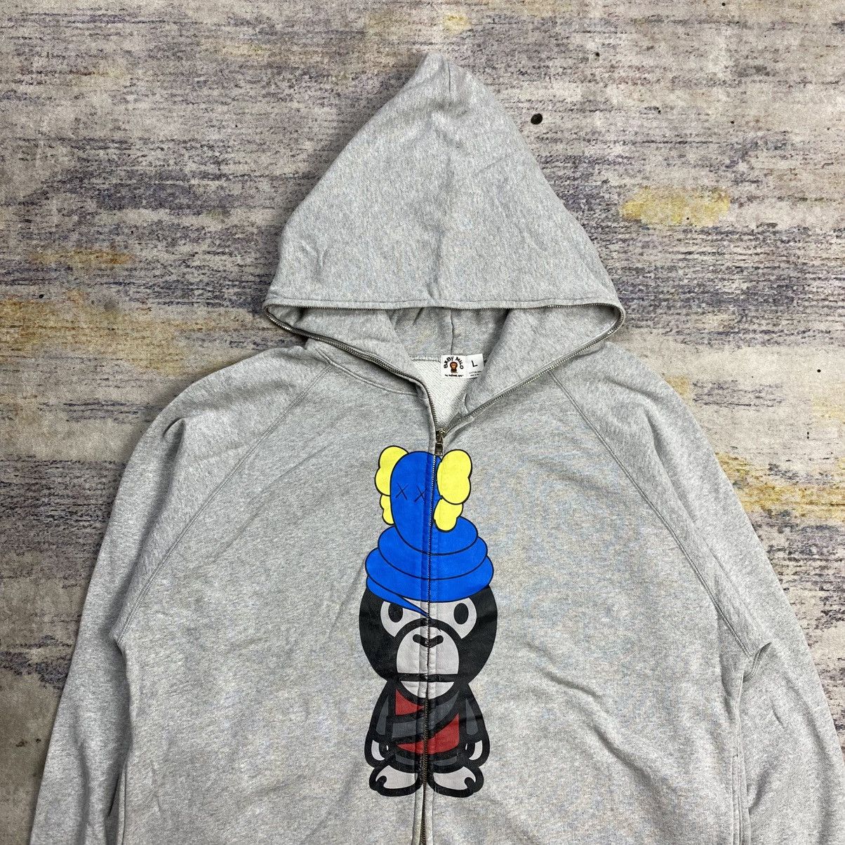 Bape × Kaws Bape x Kaws full zip hoodie Size US L / EU 52-54 / 3 - 2 Thumbnail