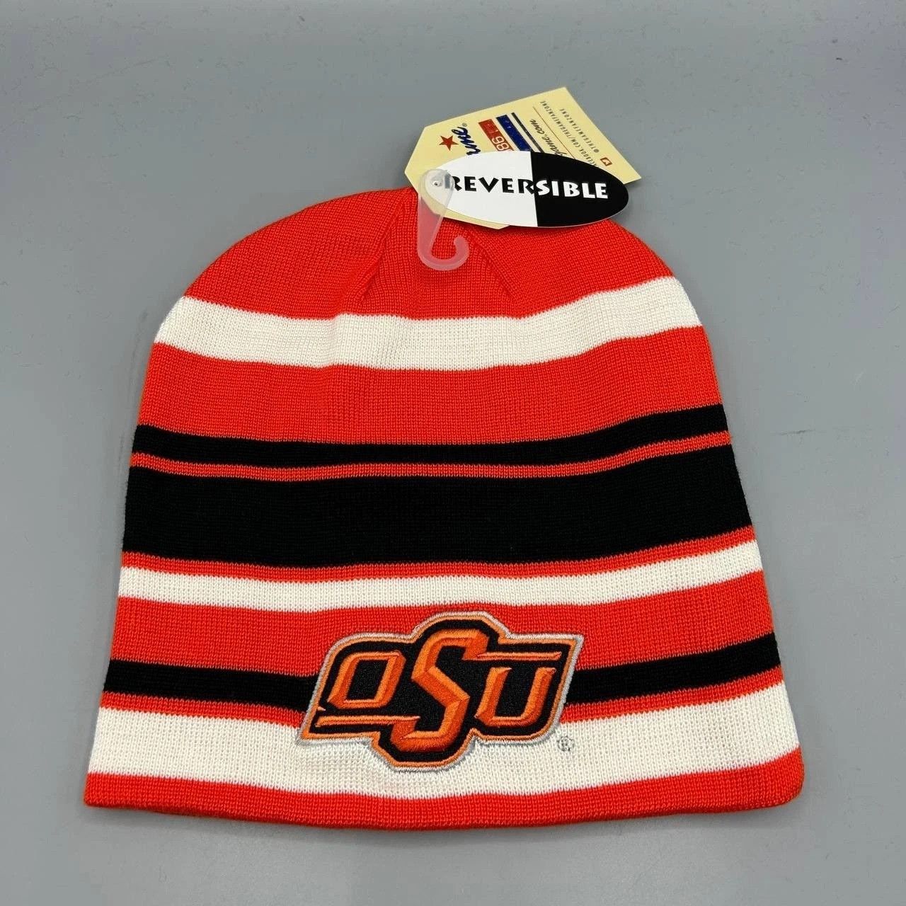 The Game Oklahoma State Cowboys Hat Men Red Reversible Beanie Size ONE SIZE - 1 Thumbnail