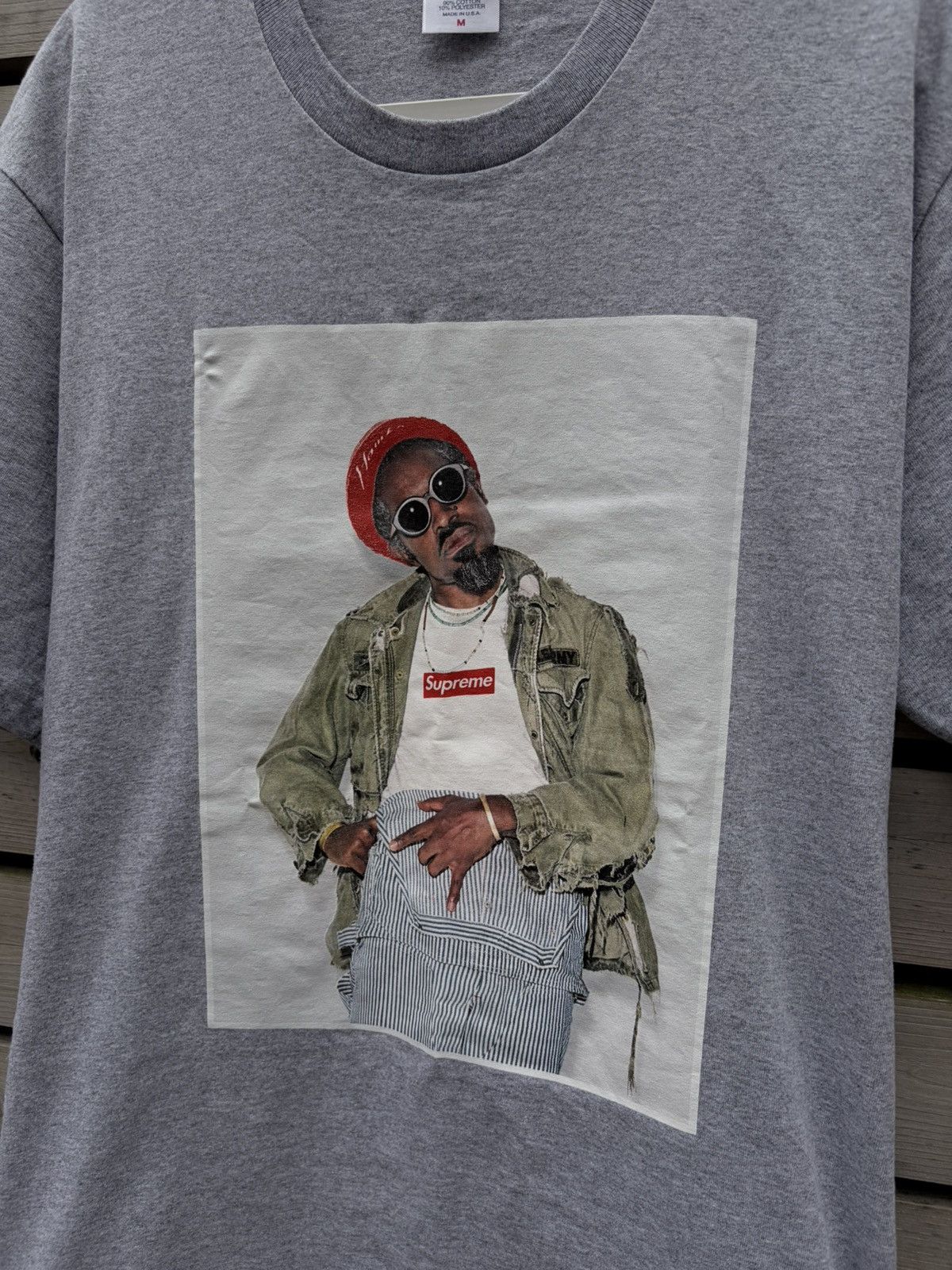 Supreme Supreme T-shirt André 3000 Tee Size US M / EU 48-50 / 2 - 2 Thumbnail
