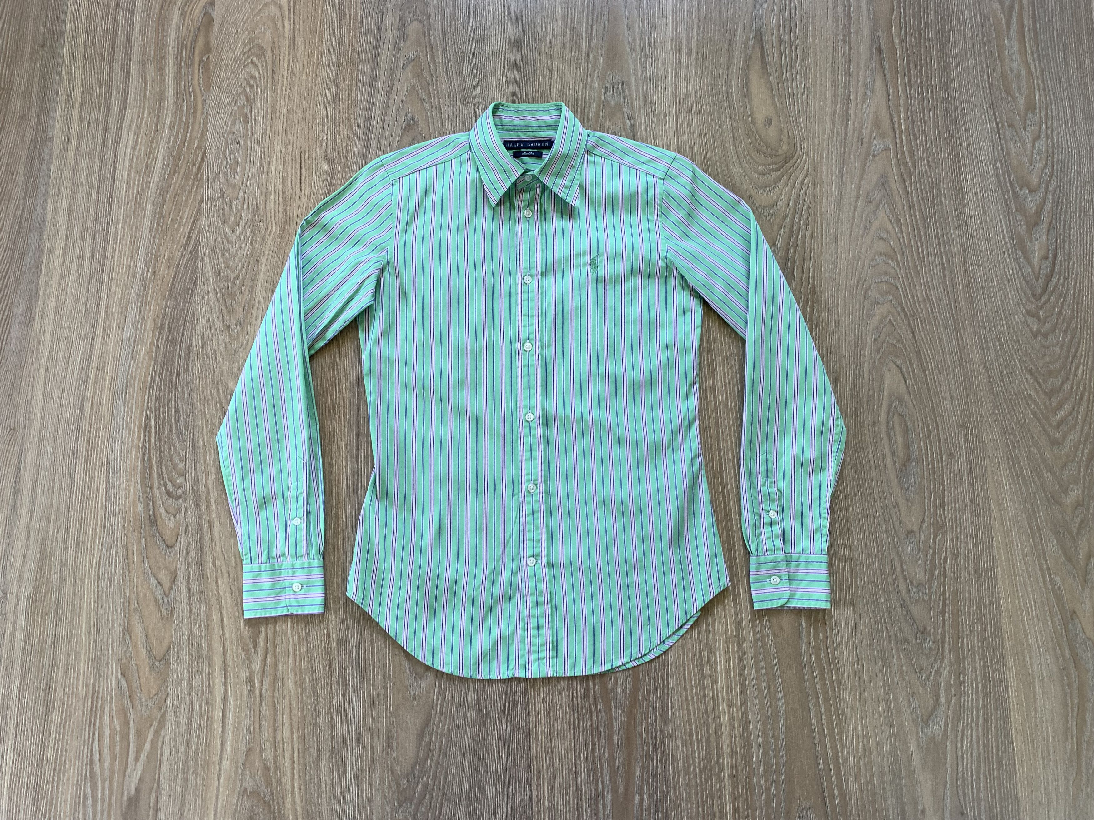 Polo Ralph Lauren × Vintage Polo Ralph Lauren Slim Fit Womens Shirt Size M / US 6-8 / IT 42-44 - 1 Thumbnail