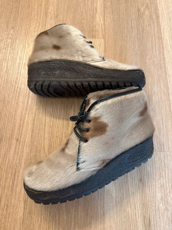 Vintage Arktis Style Vintage 70s 80s boots 40 leather Size US 10 / IT 40 - 1 Thumbnail
