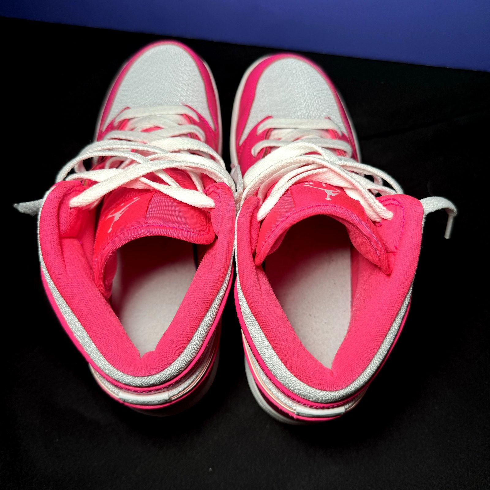Jordan Brand × Nike Size 7 - Nike Air Jordan 1 Mid GS Hyper Pink Men's Shoes Size US 7 / EU 40 - 5 Thumbnail