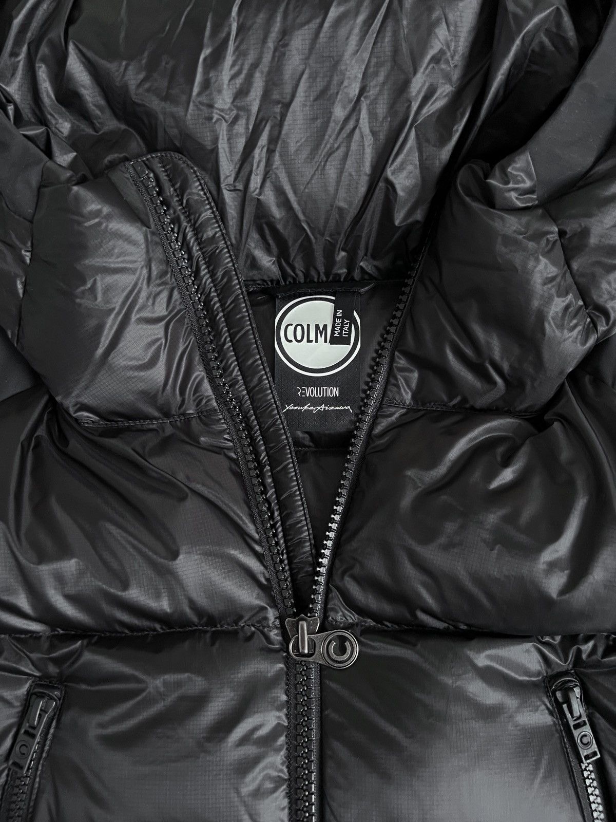 White Mountaineering Yosuke Aizawa Colmar Waxed Sleeve Down Puffer Size US L / EU 52-54 / 3 - 11 Thumbnail