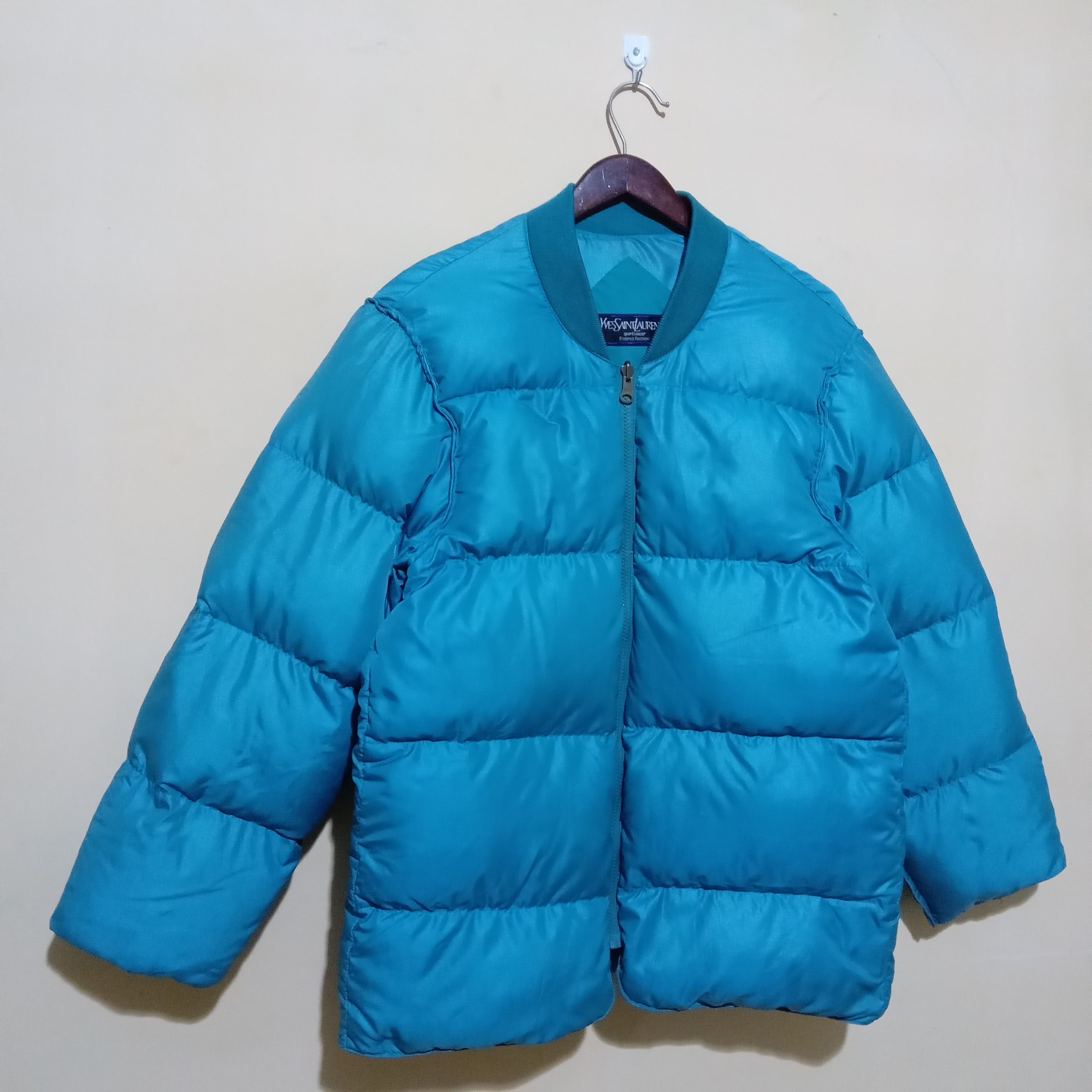 Vintage × Yves Saint Laurent Yves Saint Laurent puffer jacket vintage 80s Size US L / EU 52-54 / 3 - 3 Thumbnail