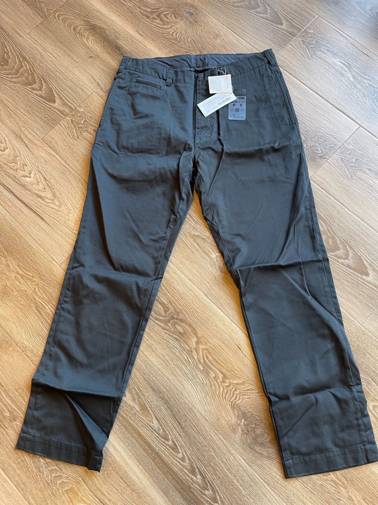 Nanamica NANAMICA Straight Chino Pants Charcoal Gray W34 Size US 34 / EU 50 - 1 Thumbnail