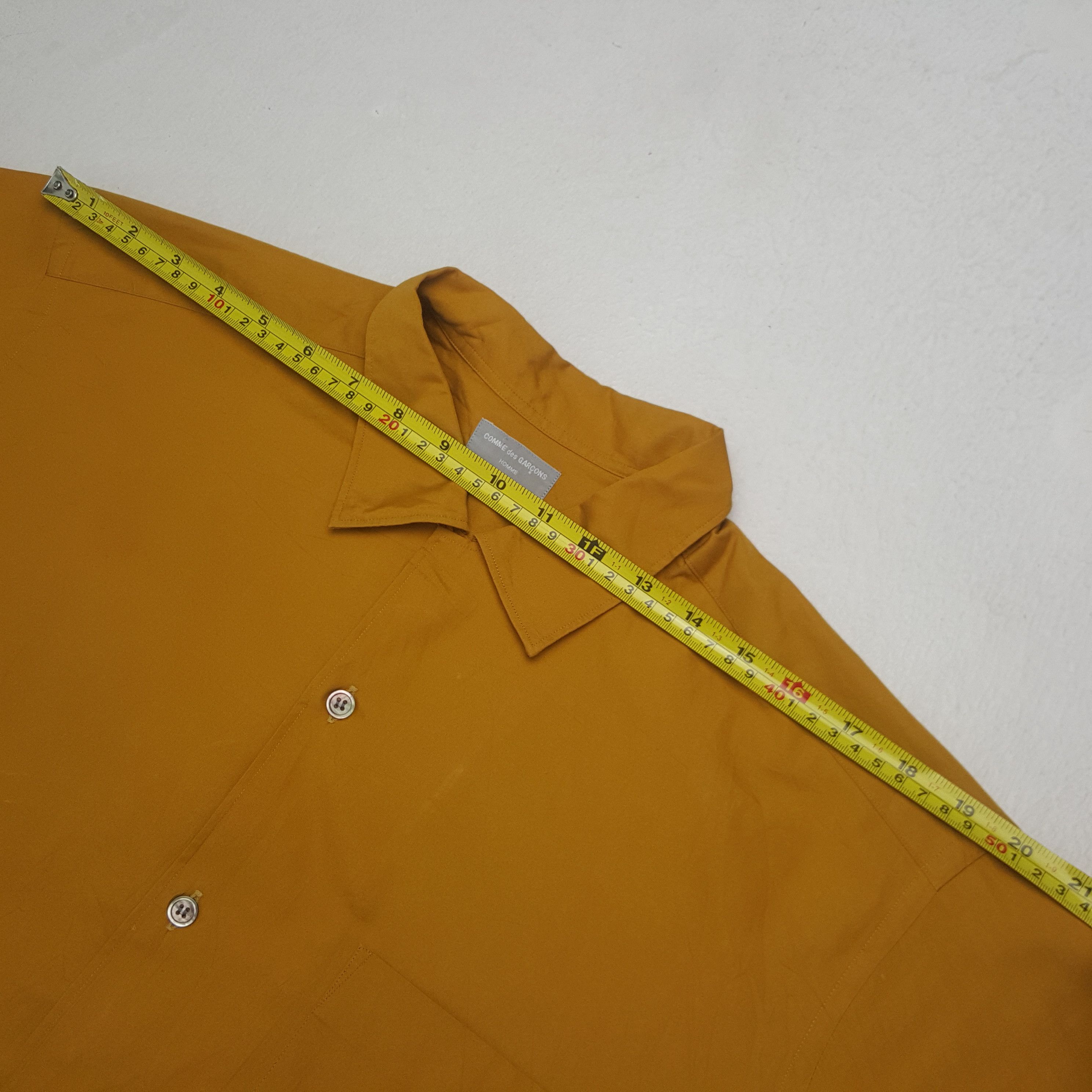 Comme des Garcons Homme Vintage AD1999 Comme des Garcons HOMME Button Up Shirt Size US L / EU 52-54 / 3 - 4 Thumbnail