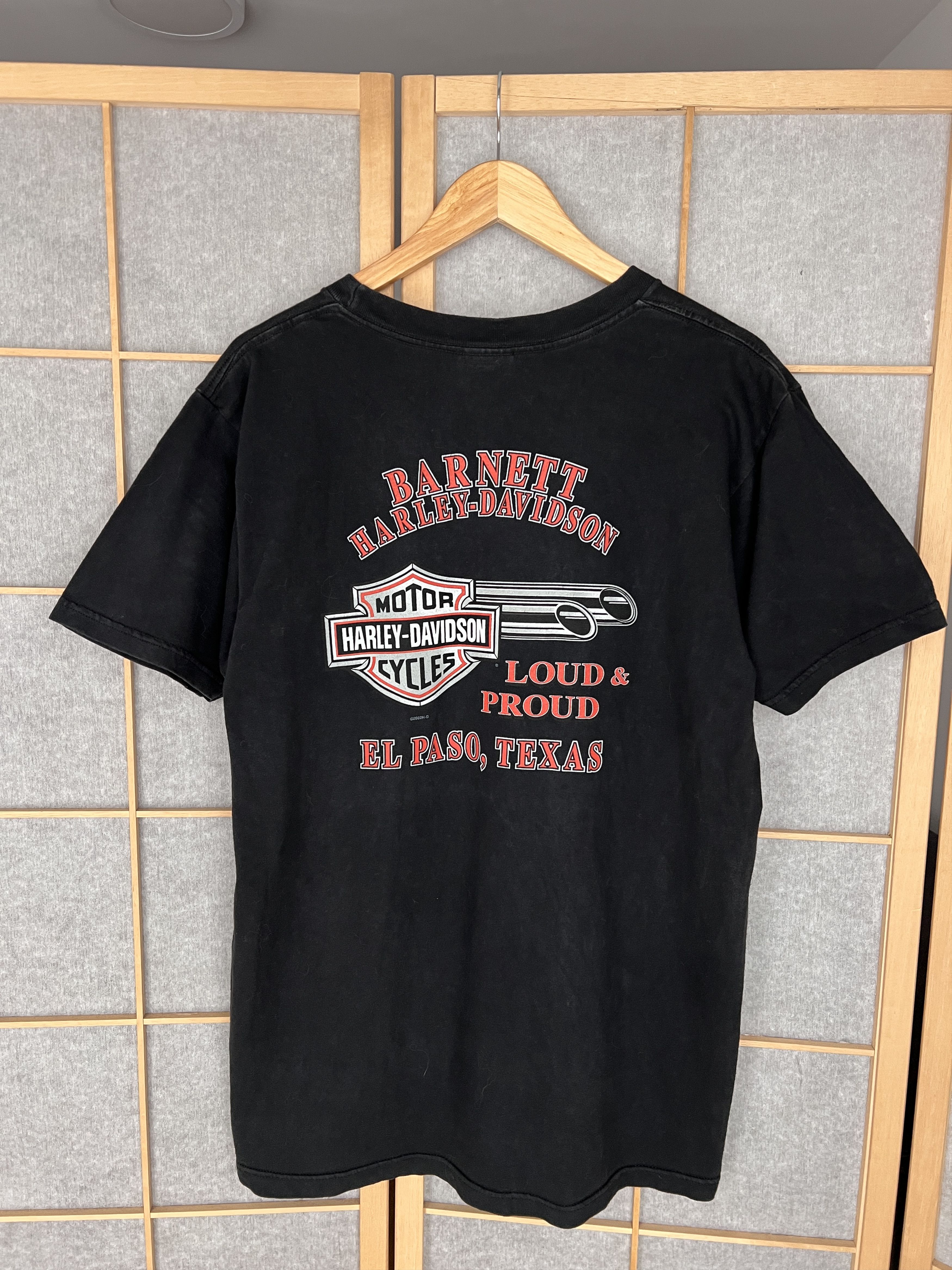 Harley Davidson 2002 Harley Davidson USA OG logo t shirt El Paso Texas tee L Size US L / EU 52-54 / 3 - 2 Thumbnail