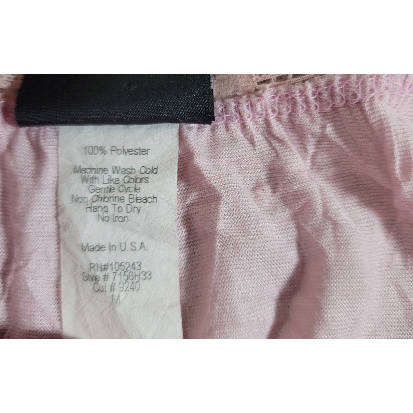 Other JKLA California Pink Mauve Lace Trim Tank Top M Sleeveless Size M / US 6-8 / IT 42-44 - 4 Thumbnail