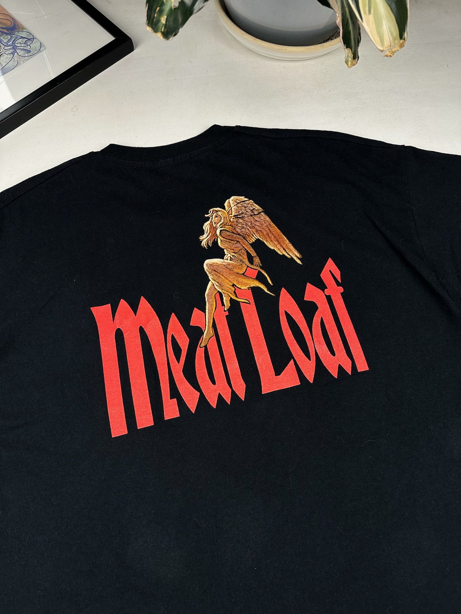 Band Tees Vintage Meatloaf Band T shirt Size US XL / EU 56 / 4 - 7 Thumbnail