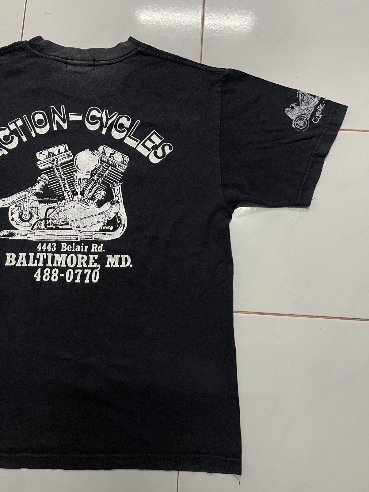 Vintage VINTAGE WFO CUTRATE JORDAN MOTO STYLE TSHIRT FADED Size US M / EU 48-50 / 2 - 14 Thumbnail