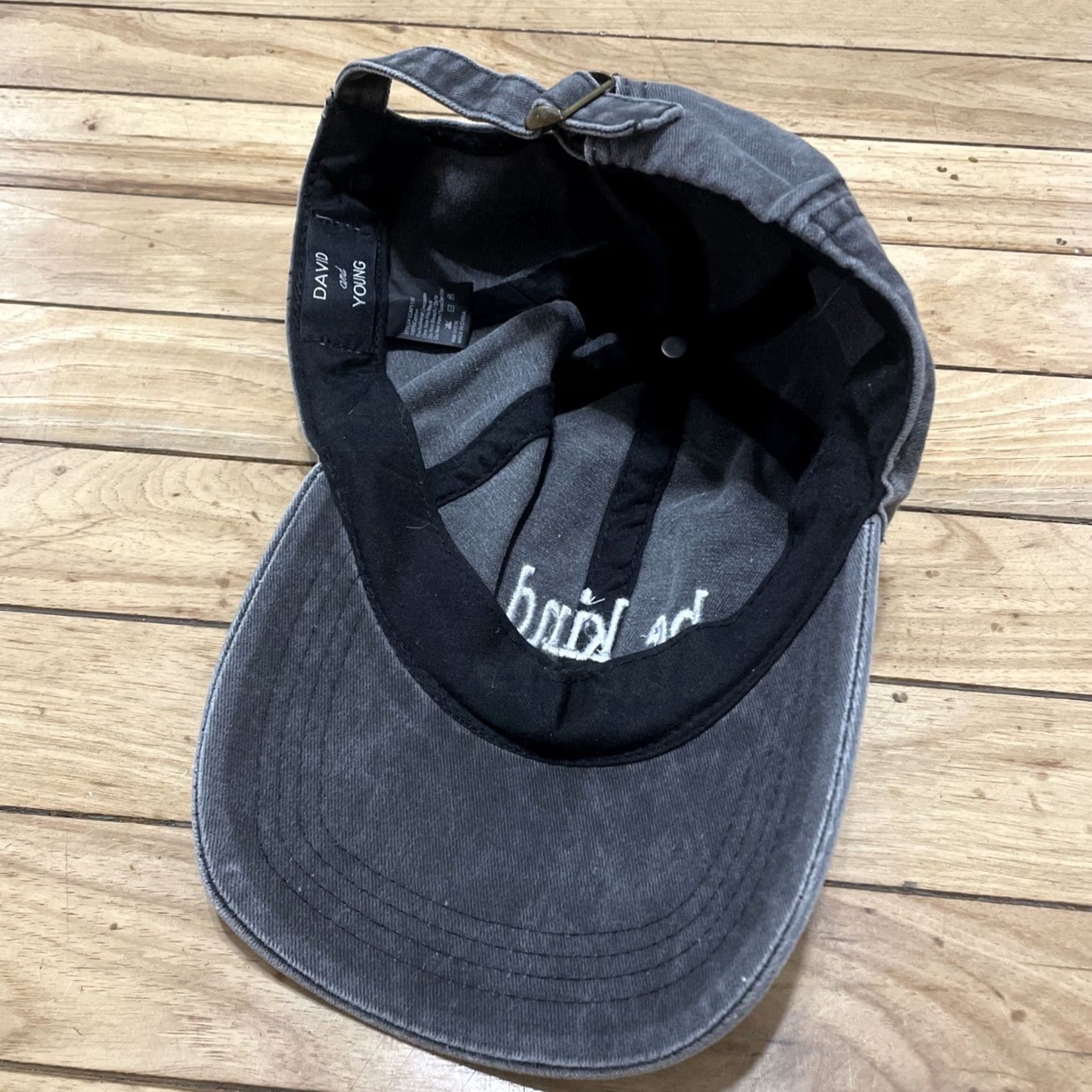 Vintage be kind. Adjustable Clasp Hat Gray Light Twill Baseball Cap Streetwear Gym Yoga Hat Women's Baseball Cap Twill Gray Adjustable Clasp Be kind. Size ONE SIZE - 6 Thumbnail