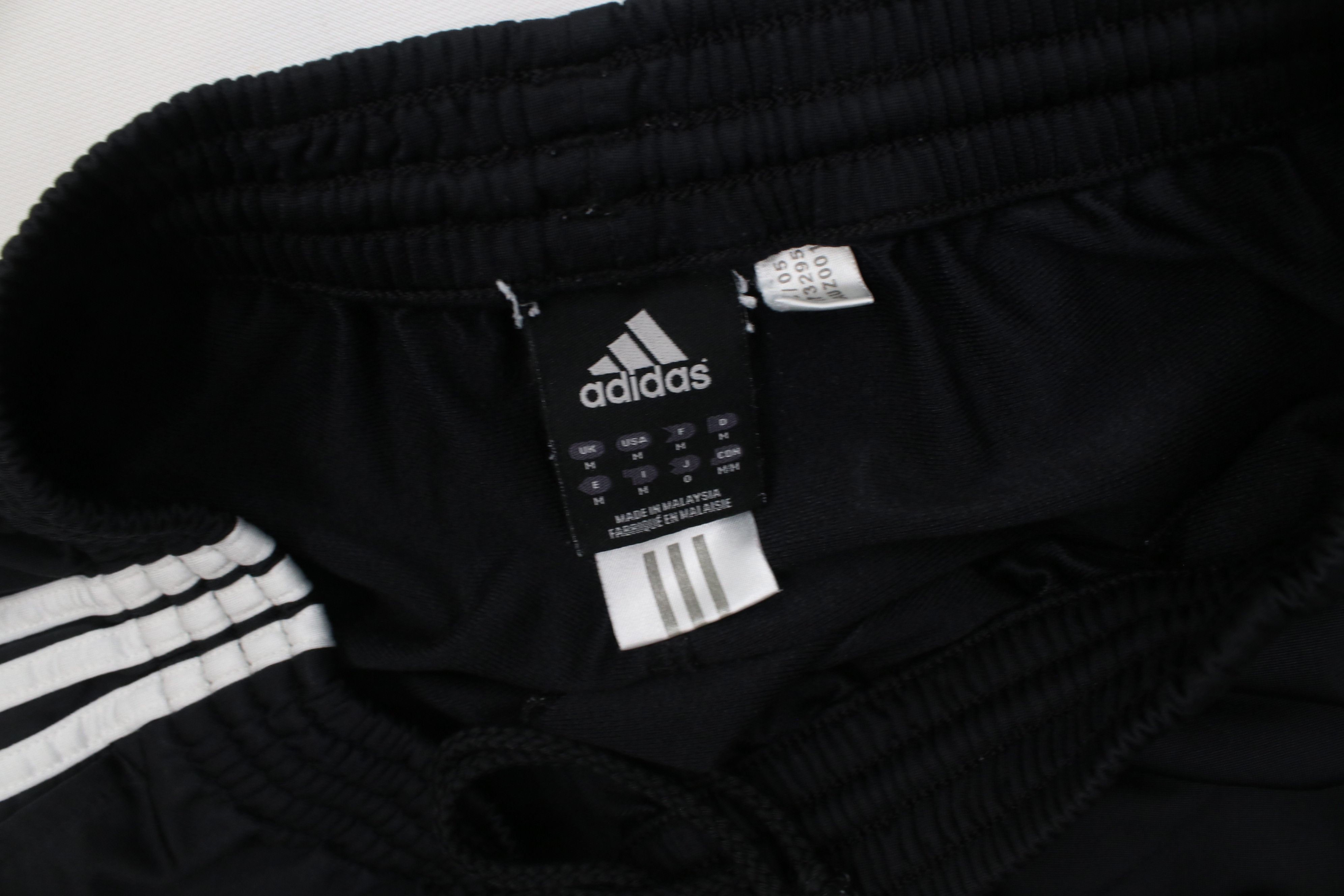 Adidas Vintage Y2K 2005 Adidas Wide Leg Sweatpants Pants Black Size US 34 / EU 50 - 8 Thumbnail