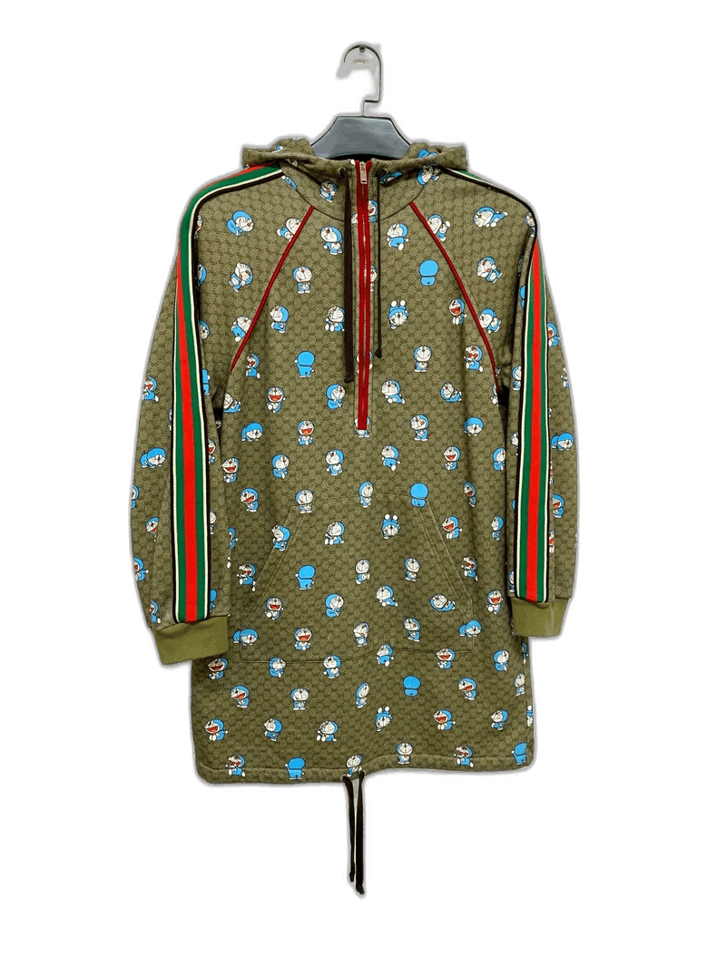 Gucci Gucci x Doraemon Hoodie Dress-2505 Size M / US 6-8 / IT 42-44 - 1 Thumbnail