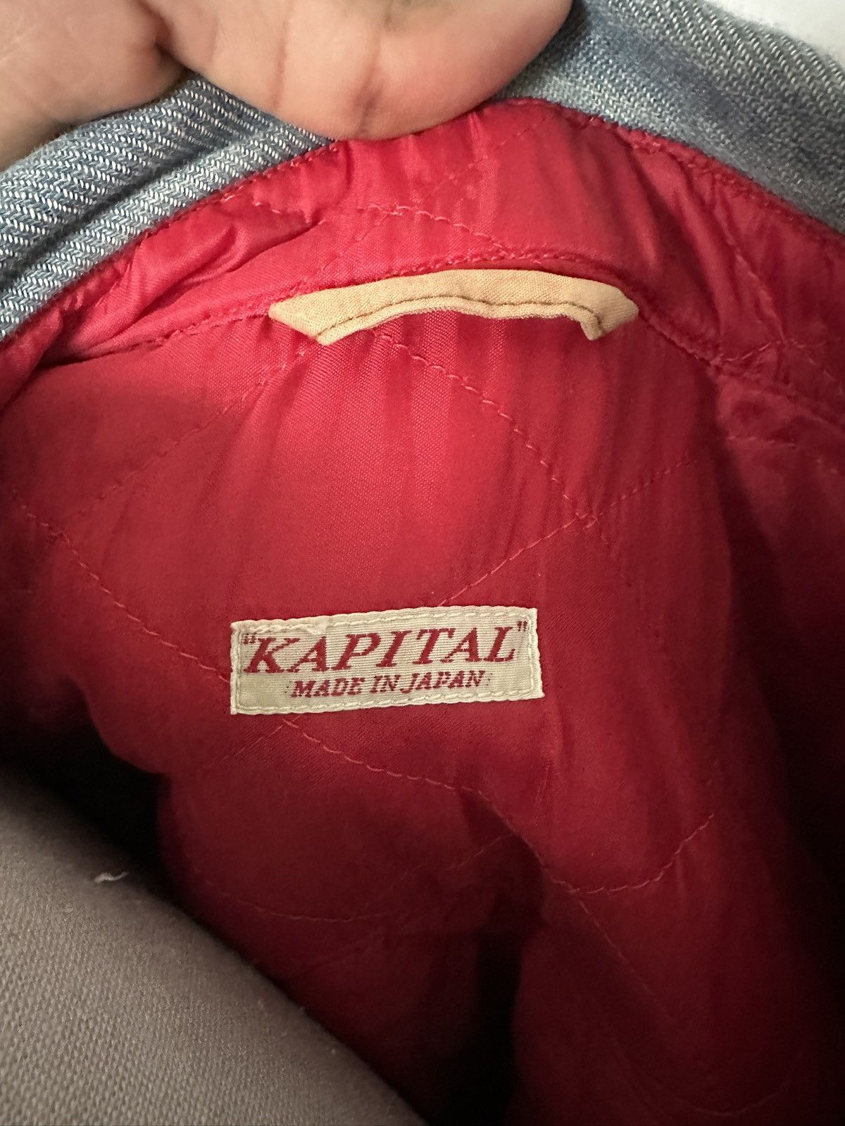 Kapital KAPITAL 18AW Double-Weave Denim & Quilted Shirt Coat, Unisex Size US S / EU 44-46 / 1 - 3 Thumbnail