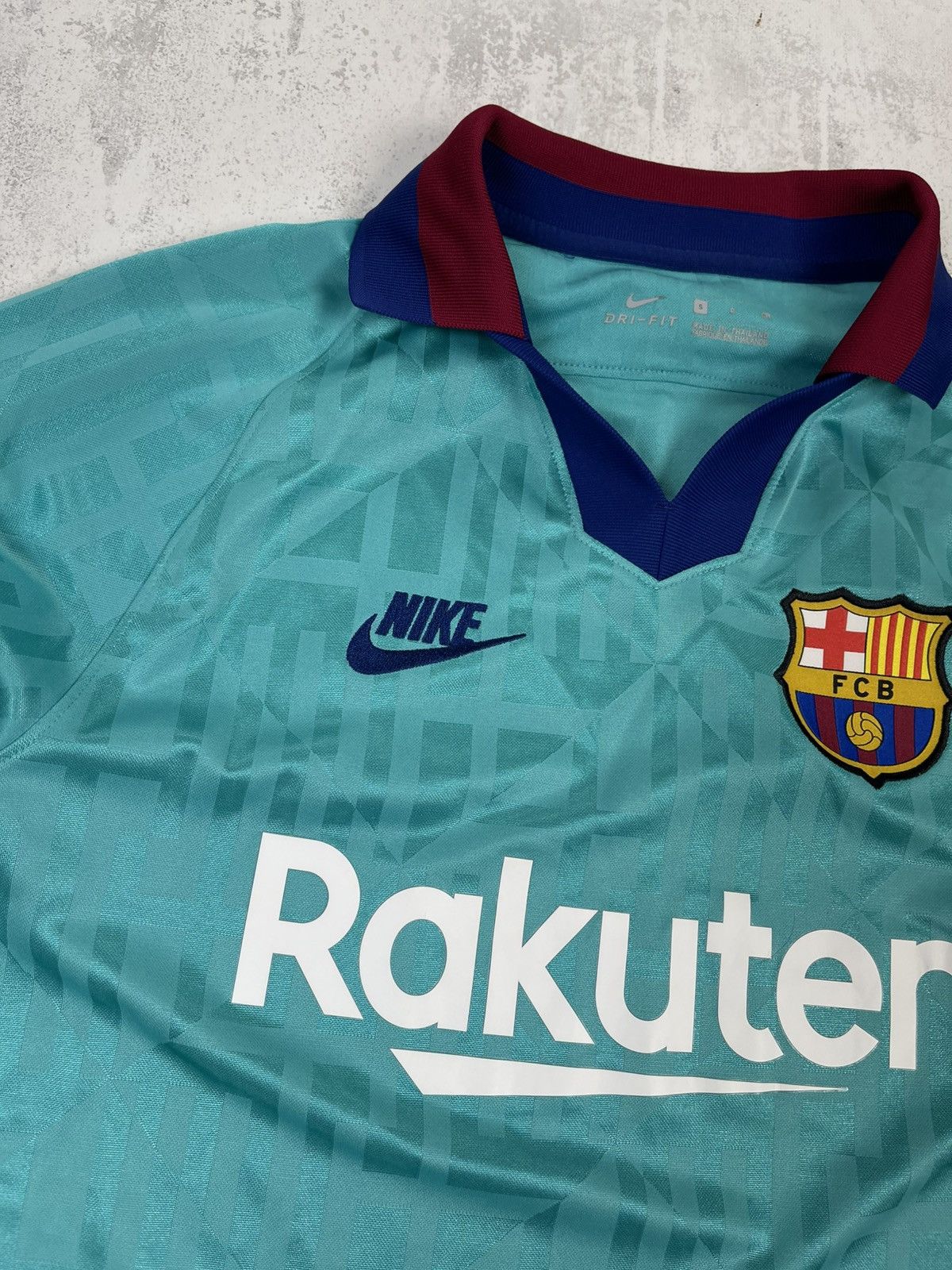 Nike Retro 2019/20 FC Barcelona Third Kit - Iconic 90s Vibes Size US S / EU 44-46 / 1 - 2 Thumbnail