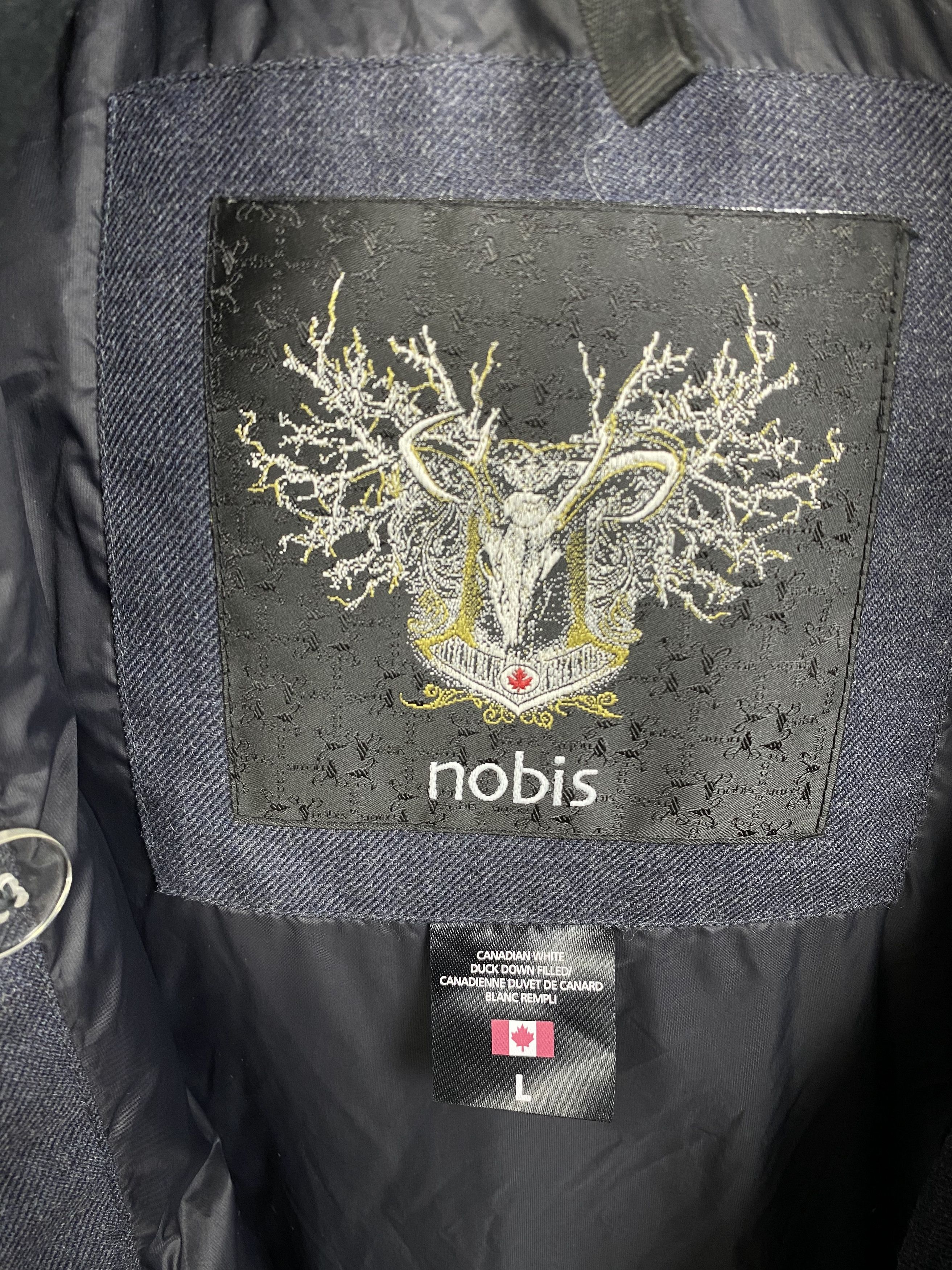 Nobis Nobis Canada Down Ursula Women's Double Breasted Coat size L Size L / US 10 / IT 46 - 13 Thumbnail