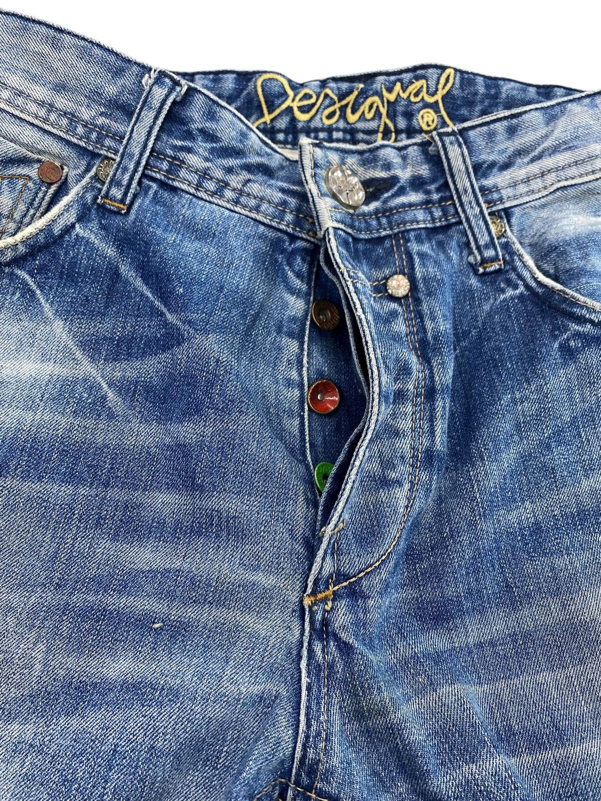 Desigual Desigual Brand Distressed Patchwork Style Loose Jeans Size US 34 / EU 50 - 15 Thumbnail