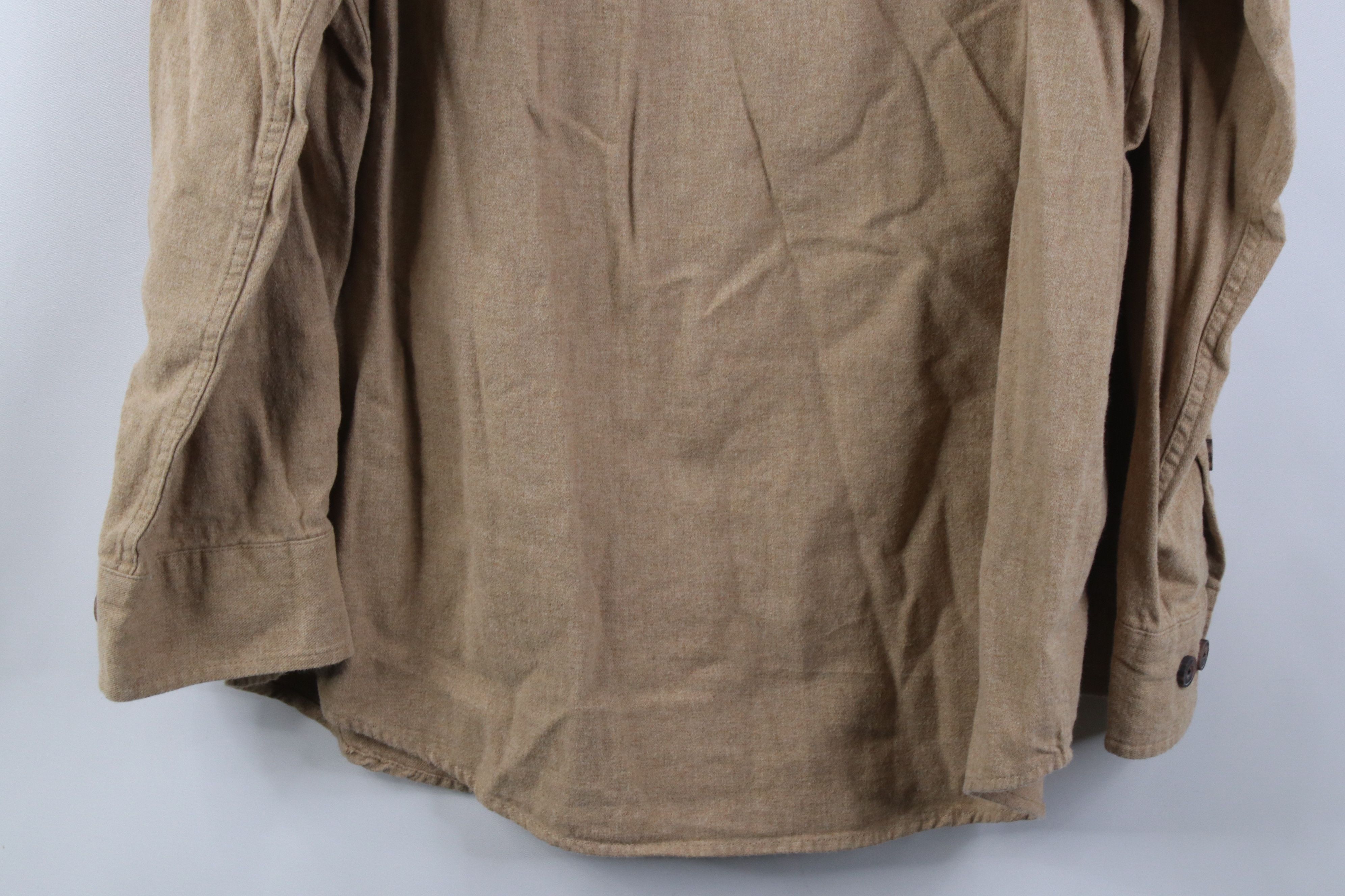 Duluth Trading Company Duluth Trading Co Heavy Flannel Collared Button Down Shirt Size US L / EU 52-54 / 3 - 10 Thumbnail