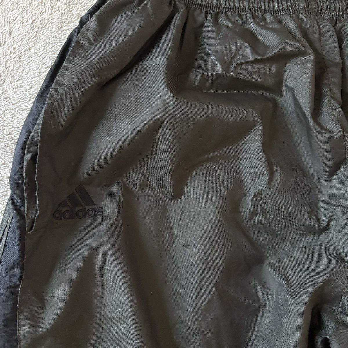 Adidas Black/Dark Green Adidas Track Sweatpants Size US 34 / EU 50 - 2 Thumbnail