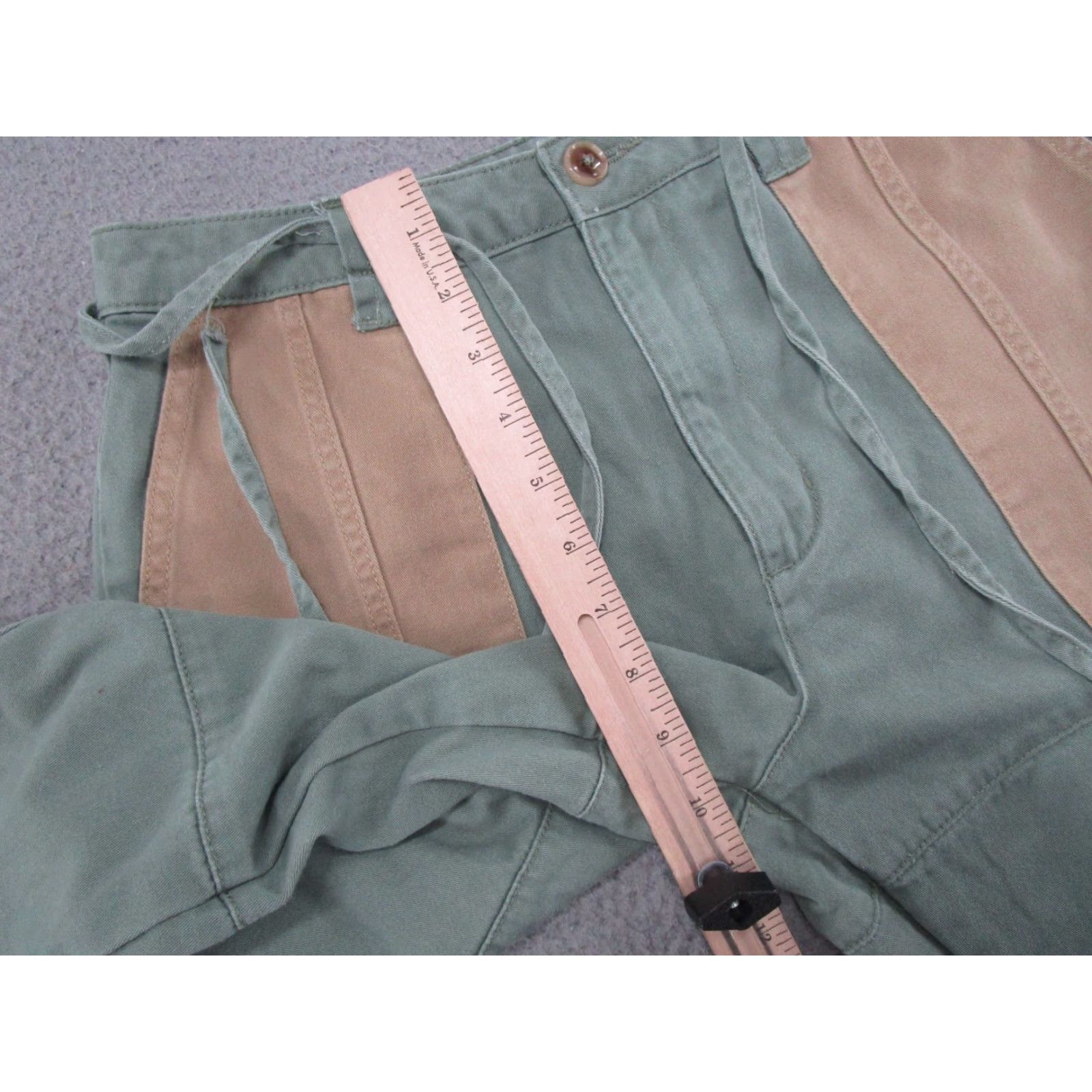 Forever 21 FOREVER 21 Colorblock Cargo Pants Women’s M Baggy Wide Leg Multicolor Casual Pockets Pants Womens Medium 90s? Size 32" / US 10 / IT 46 - 7 Thumbnail