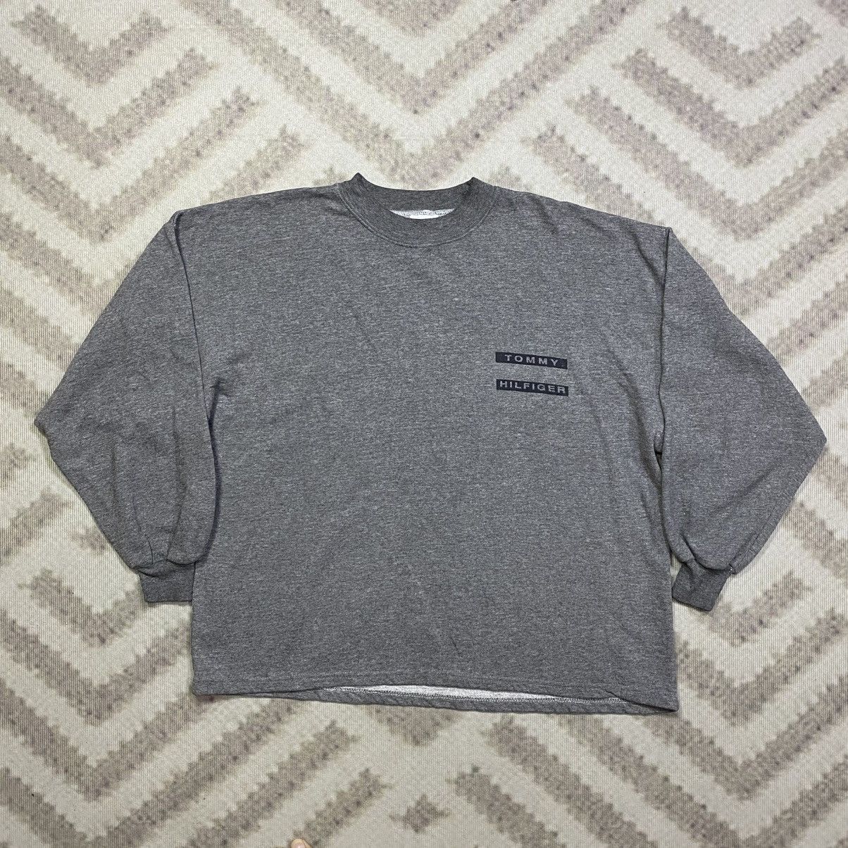 Other Vintage SCHIESSER Bootleg TOMMY HILFIGER Backhit Sweatshirt Size US S / EU 44-46 / 1 - 1 Thumbnail