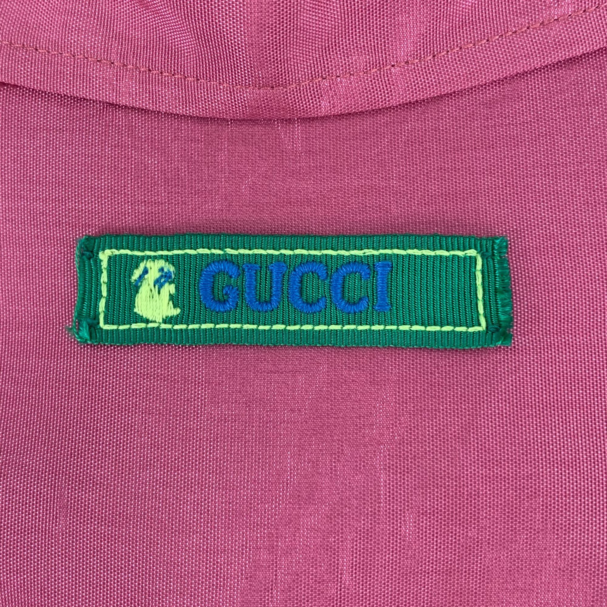 Gucci Gucci Pink Silk Long-Sleeve Button-Up Shirt With Chest Pocke Size L / US 10 / IT 46 - 5 Thumbnail