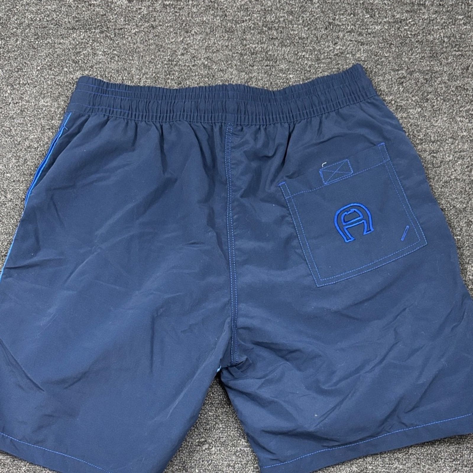 Etienne Aigner NWT Etienne Aigner Dark Blue Swim Trunks Size M Size US 36 / EU 52 - 5 Thumbnail