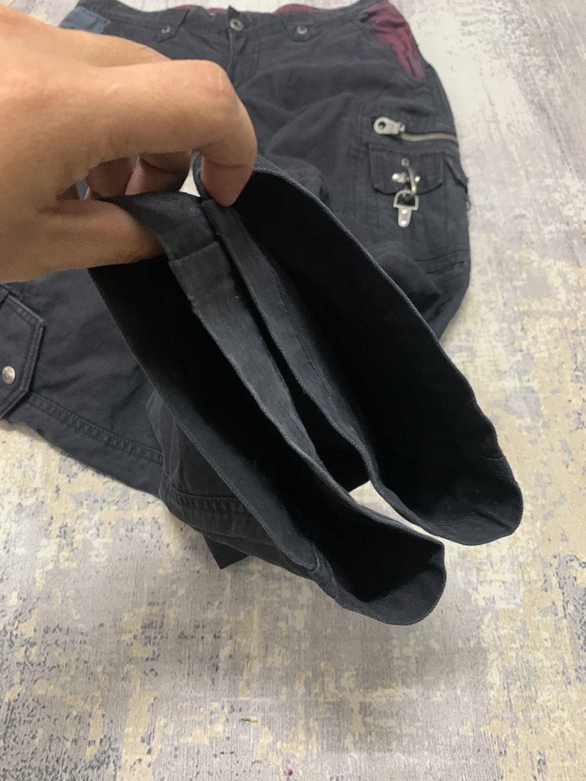 Japanese Brand In The Attic Cyber Y2K Multi-Pocket Bondage Pants Punk 30x32 Size US 30 / EU 46 - 11 Thumbnail