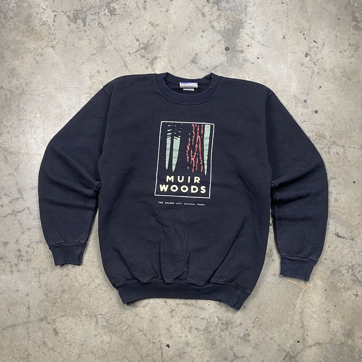 Habitat × Hanes × Vintage y2k Muir Woods National Parks Heavyweight Crewneck Size US S / EU 44-46 / 1 - 1 Thumbnail