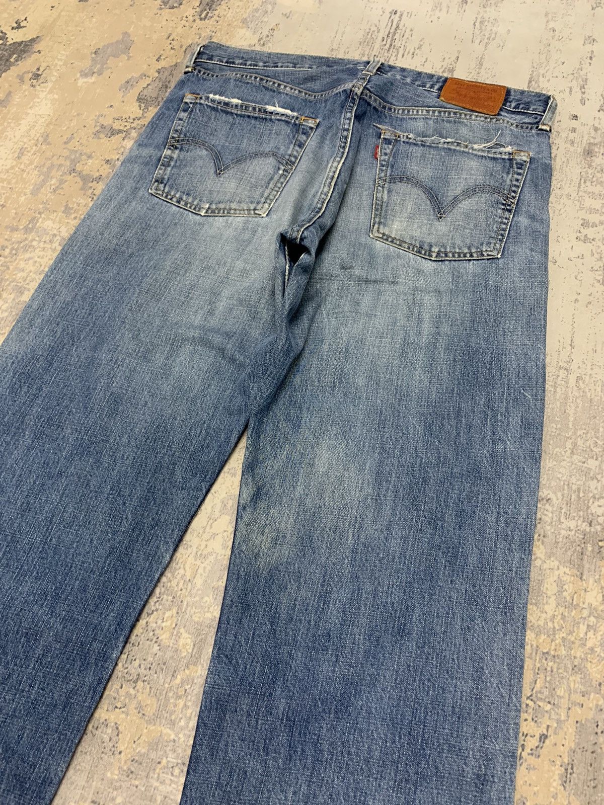 Levi's VTG Y2K Levi’s 503 Loose Straight Denim Jeans Made in Japan Size US 36 / EU 52 - 13 Thumbnail