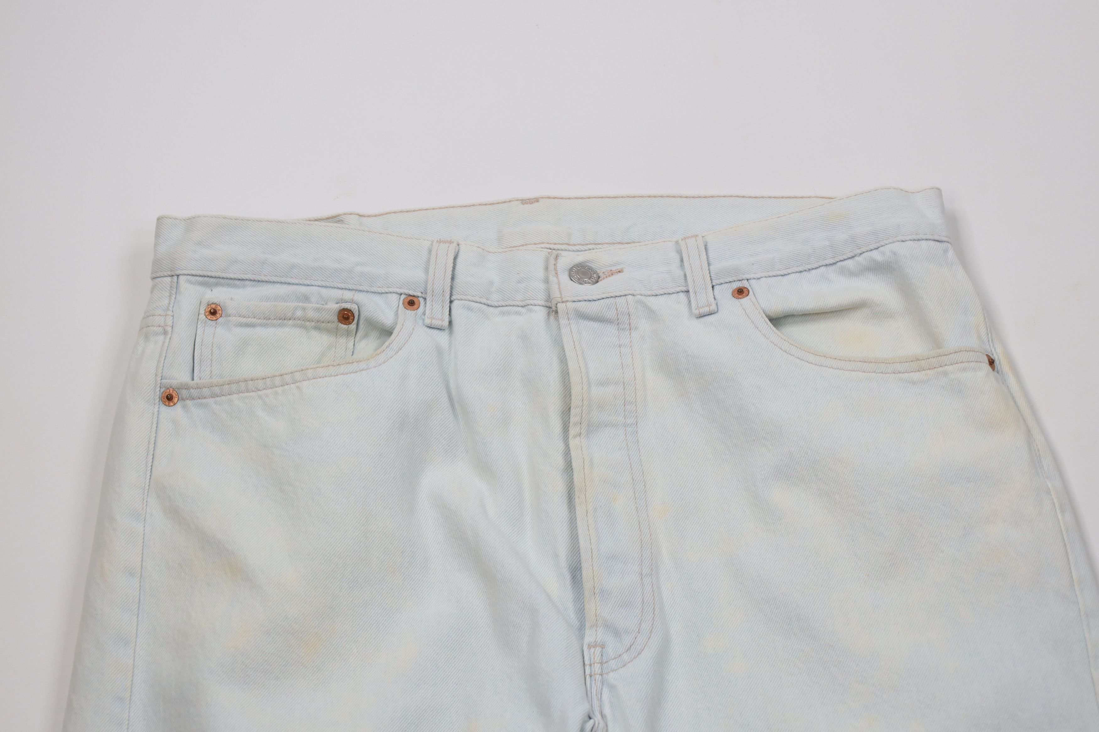 Levi's Vintage 80s Levis 501xx Button Fly Original Fit Jeans USA Size US 38 / EU 54 - 2 Thumbnail