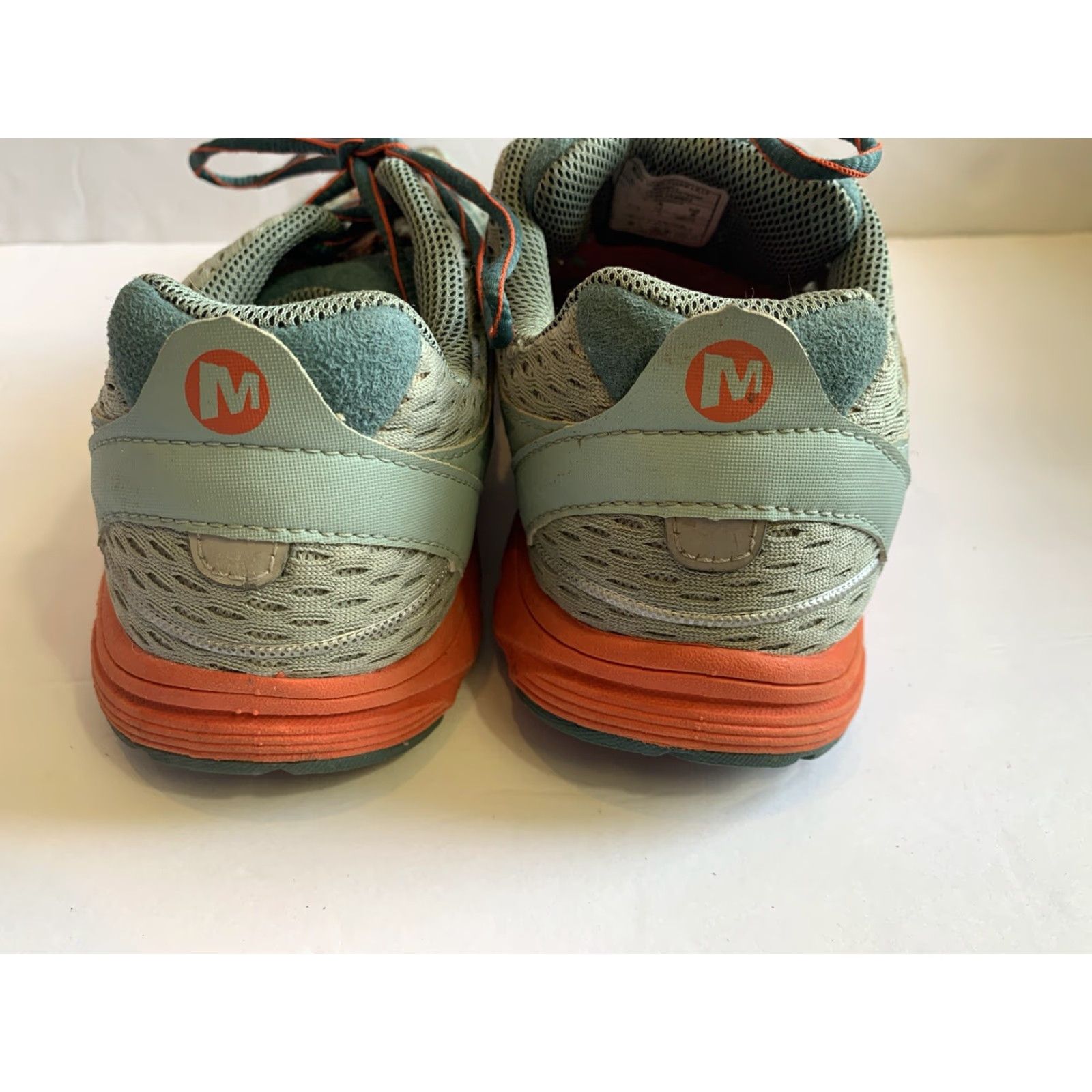 Merrell Merrell Women's Trail Running Sneakers Blue Surf/Tiger Lilly Size 9 Shoes Athletic Trail-Running Shoes Womens Tiger 9 Size US 7 / IT 37 - 7 Thumbnail
