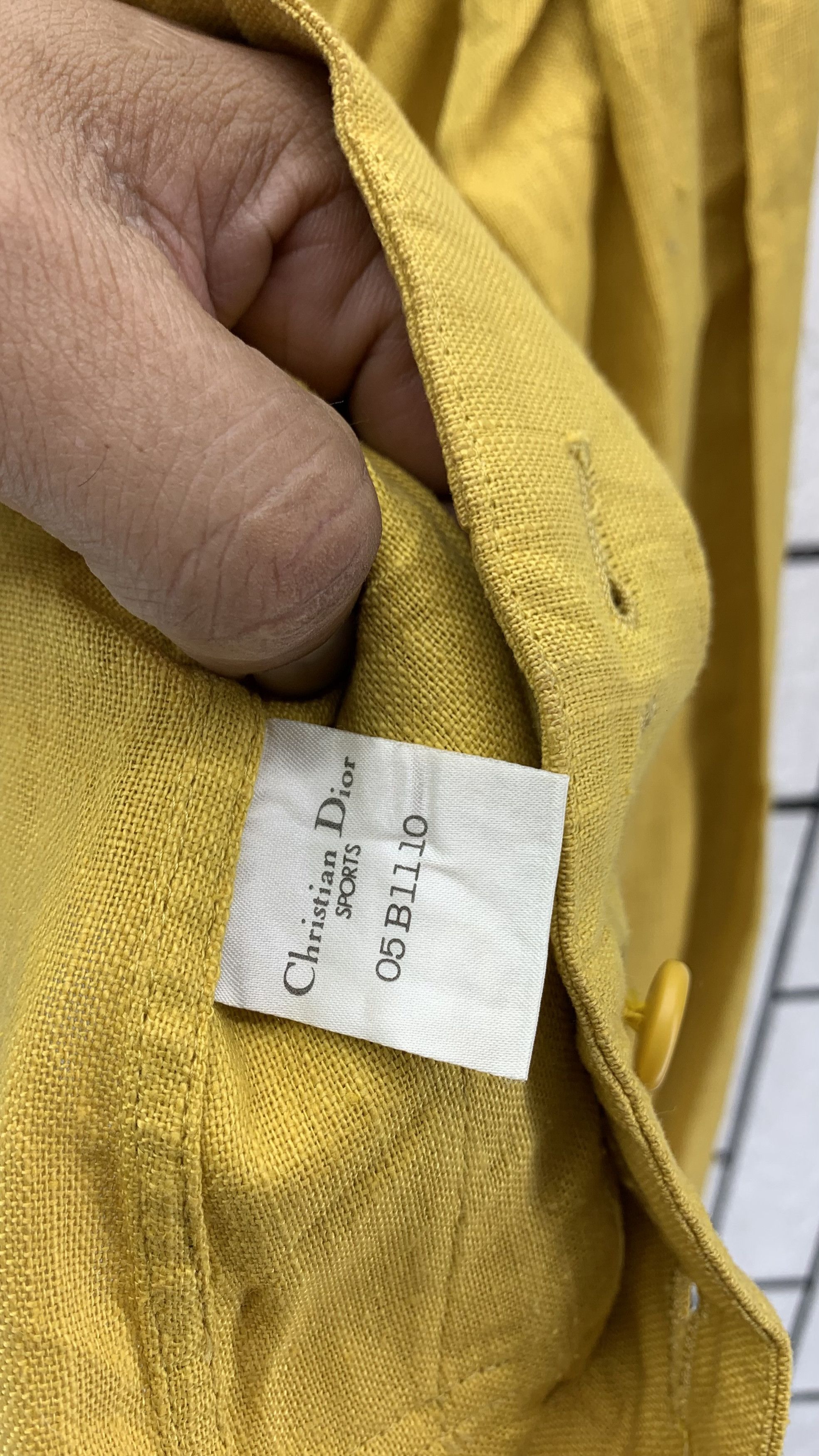 Dior Vintage Christian Dior Lanen Button Hem Size US S / EU 44-46 / 1 - 6 Thumbnail