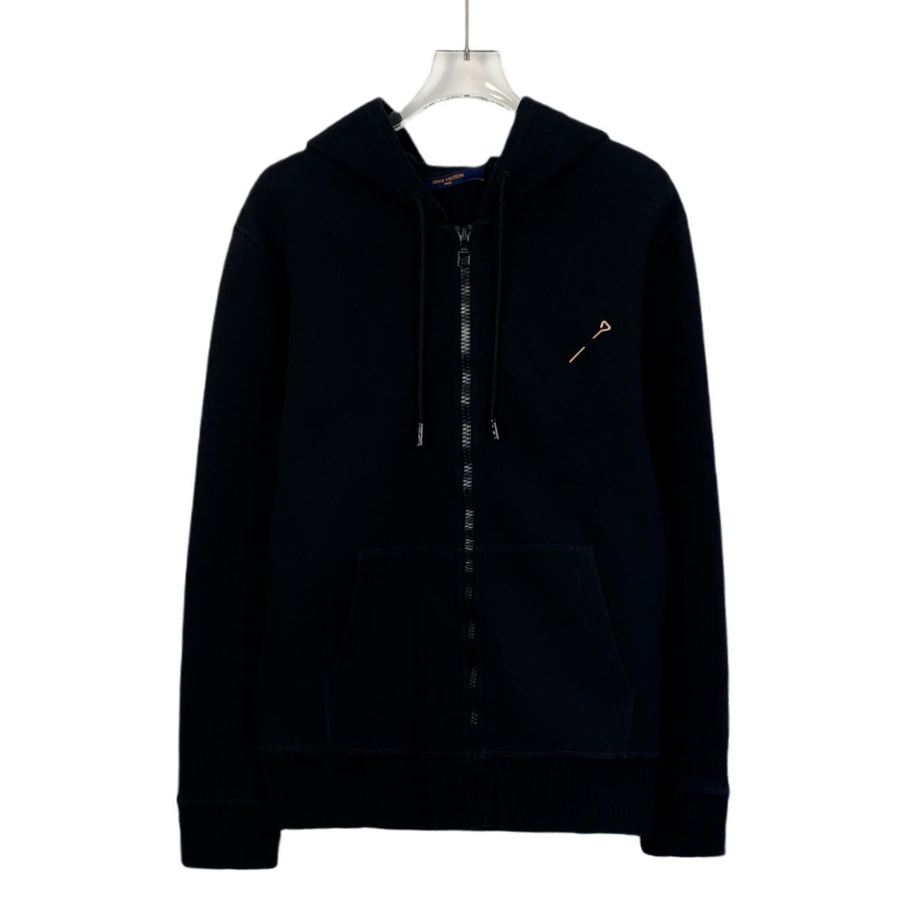 Louis Vuitton Louis Vuitton Staples Edition Black Hooded Zipper Sweatshirt Size US M / EU 48-50 / 2 - 1 Thumbnail