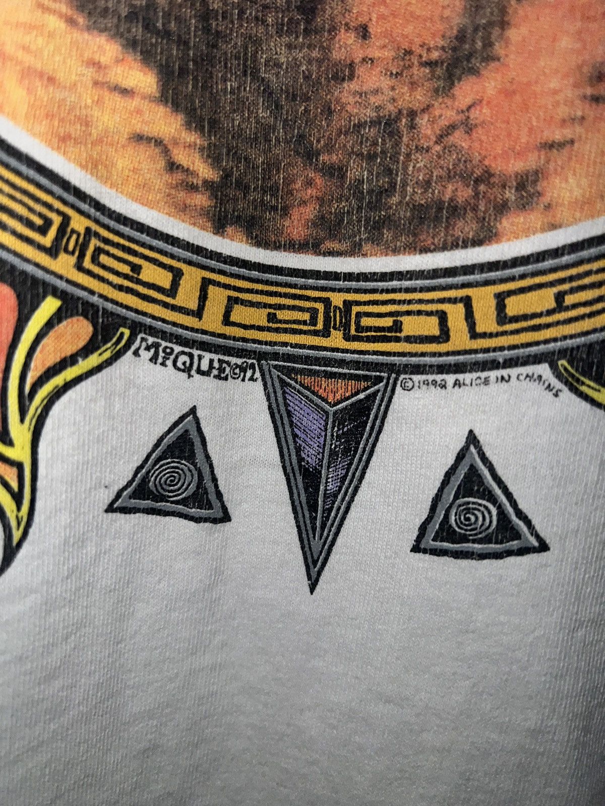 Fruit Of The Loom Vintage 1992 Alice In Chains Dirt Shirt Sz XLarge 90s USA Size US XL / EU 56 / 4 - 2 Thumbnail