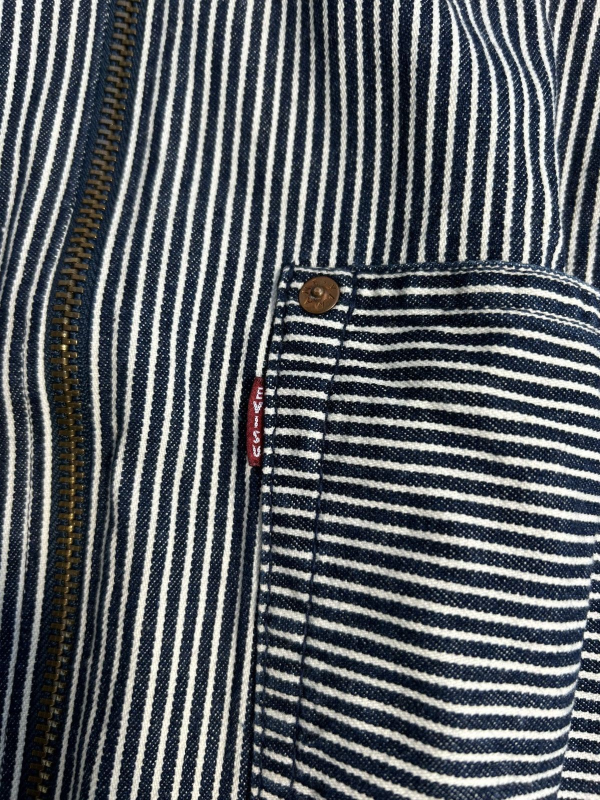 Evisu Vintage 2000’s EVISU Yamane Evisurings Stripes Zip Hoodie Size US M / EU 48-50 / 2 - 3 Thumbnail