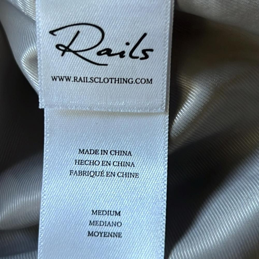 Rails Rails Windsor Lilac Navy Mini Check Size Medium NWOT Size M / US 6-8 / IT 42-44 - 5 Thumbnail