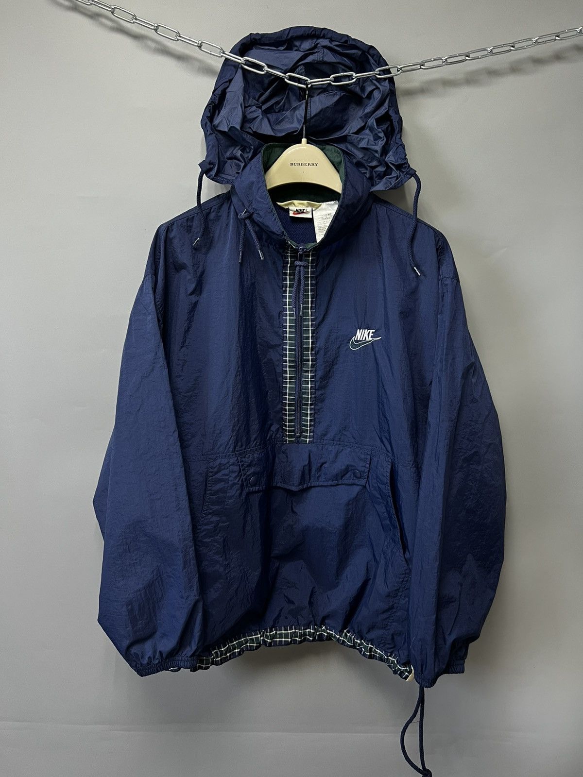 Nike Vintage Nike Windbreaker 90's Jacket Nylon Size M Y2k Size US M / EU 48-50 / 2 - 2 Thumbnail