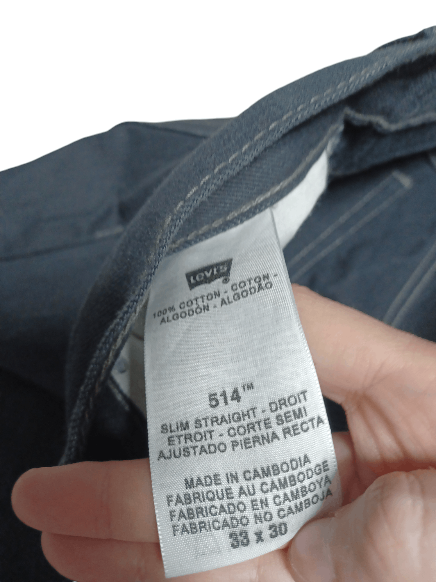 Levi's Vintage Clothing LEVIS 514 SLIM STRAIGHT W34 VINTAGE JEANS DENIM Size US 34 / EU 50 - 5 Thumbnail