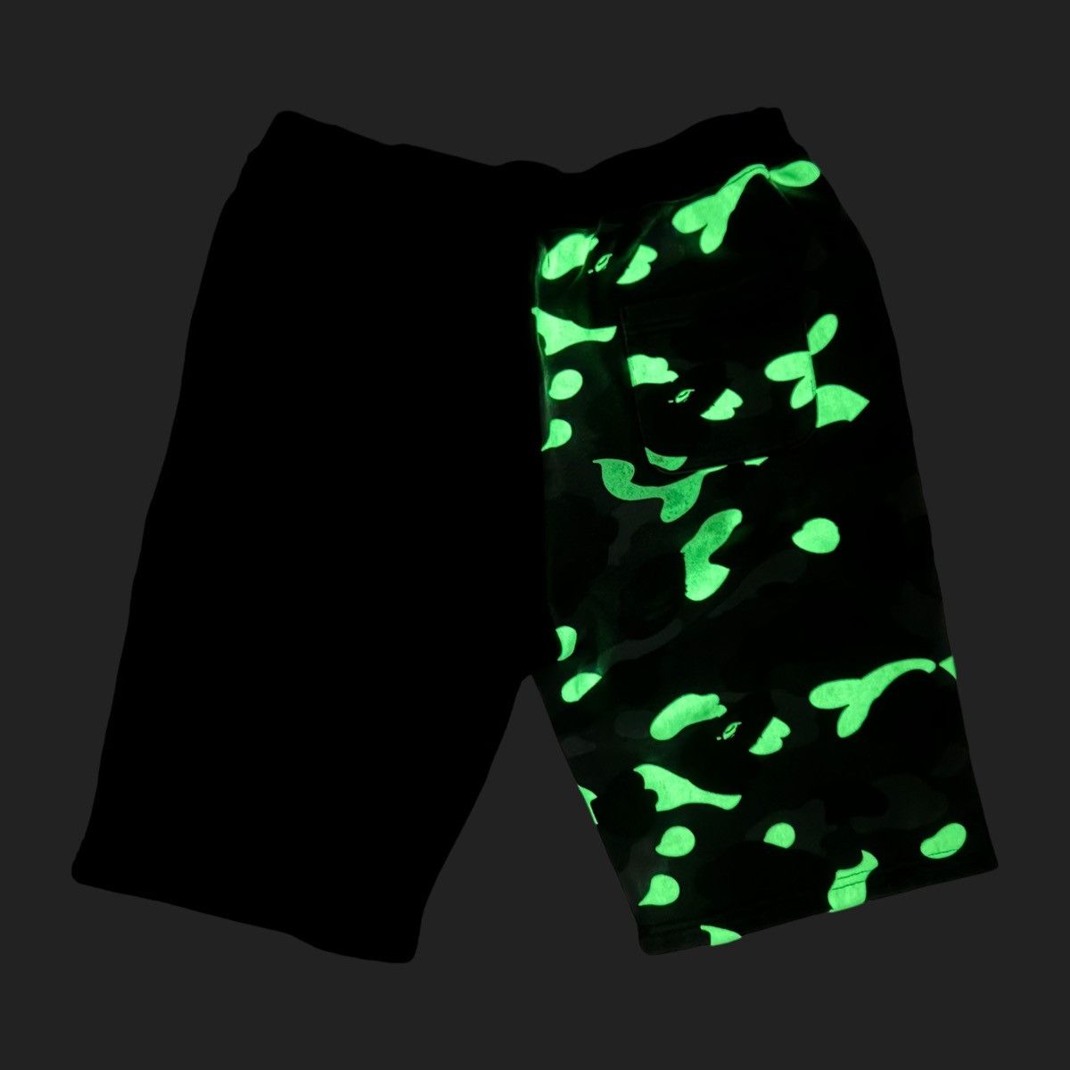 Bape Kids City Camo Shark Sweat Shorts Size US 28 / EU 44 - 2 Thumbnail