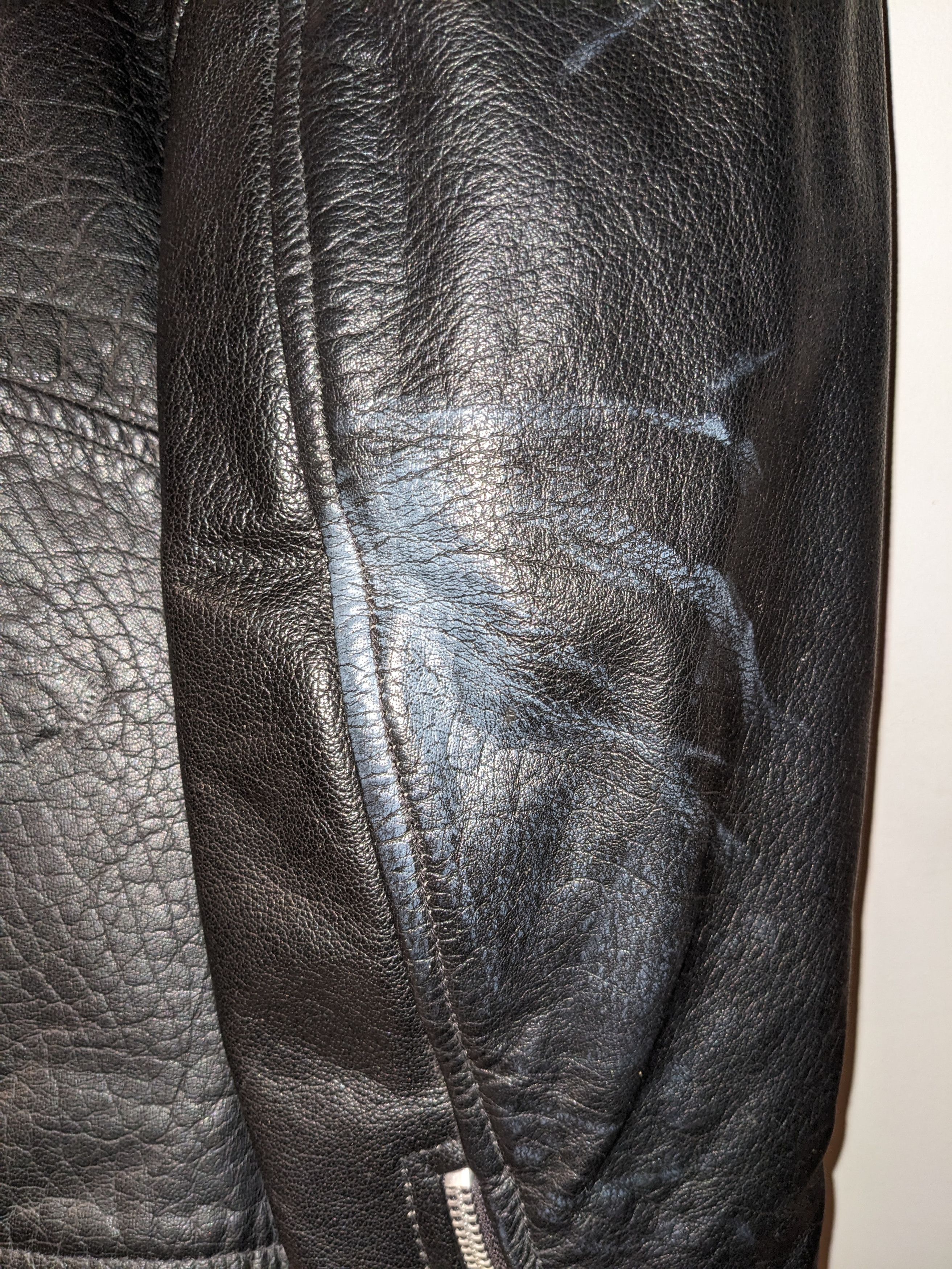 Vintage 90s Harley Davidson Motorcycle Tall Leather Jacket