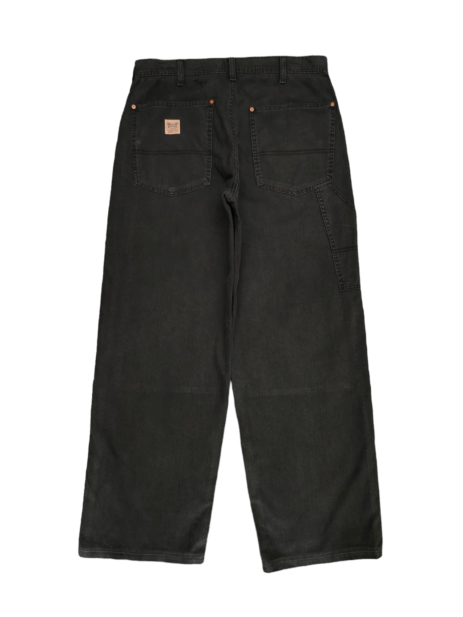 Kapital 1990s Bobson Double Knee Baggy Denim Pants Wide Leg Jnco Size US 33 - 10 Thumbnail