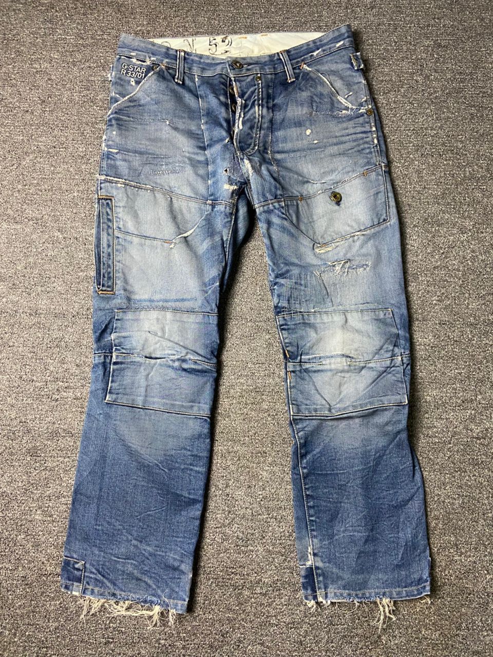 G-Star G-Star Raw Denim Style Jeans (143) Size US 33 - 1 Thumbnail