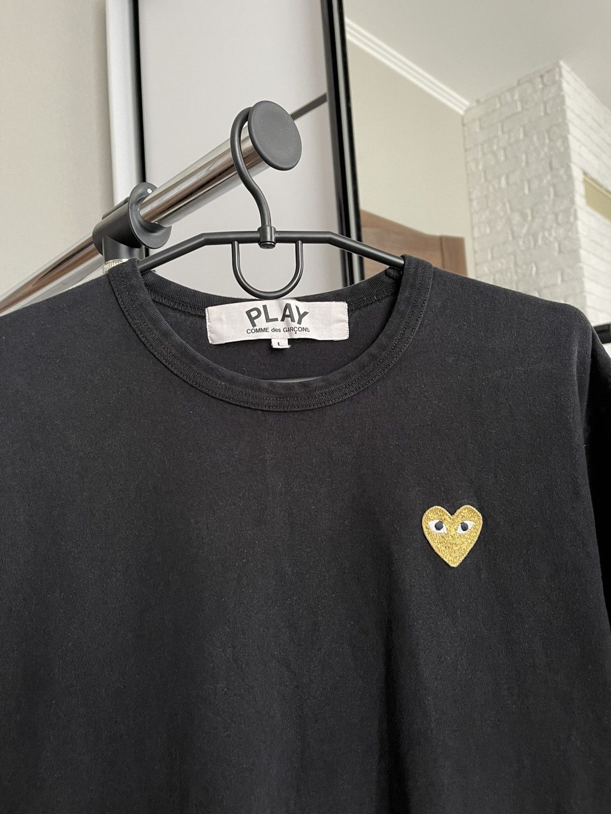 Comme des Garcons PLAY Comme Des Garcons Play CDG Japanese T-Shirt Tee Size US L / EU 52-54 / 3 - 6 Thumbnail