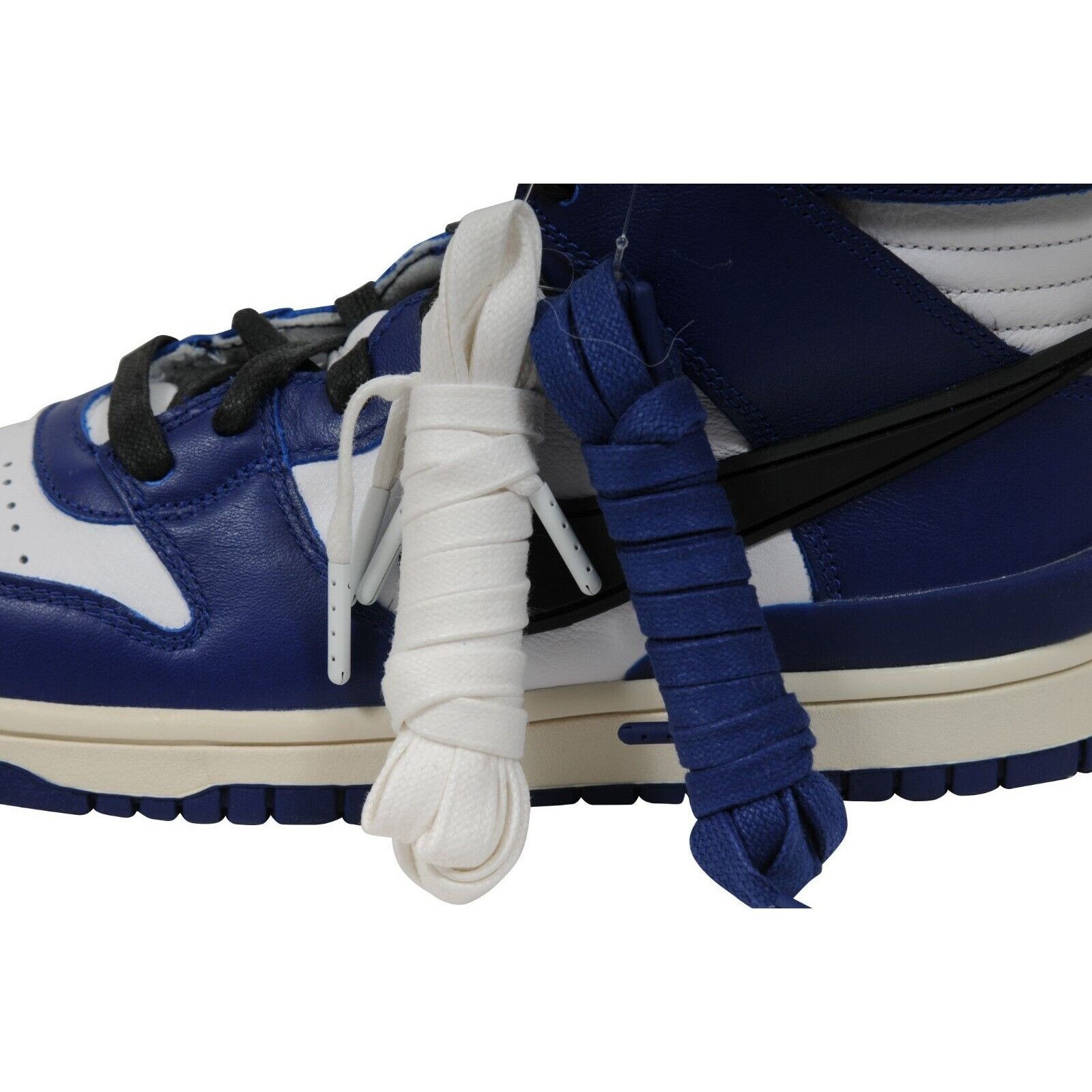 Ambush Design × Nike Ambush Dunk High Top Sneakers Royal Blue Size US 6.5 / EU 39-40 - 11 Thumbnail