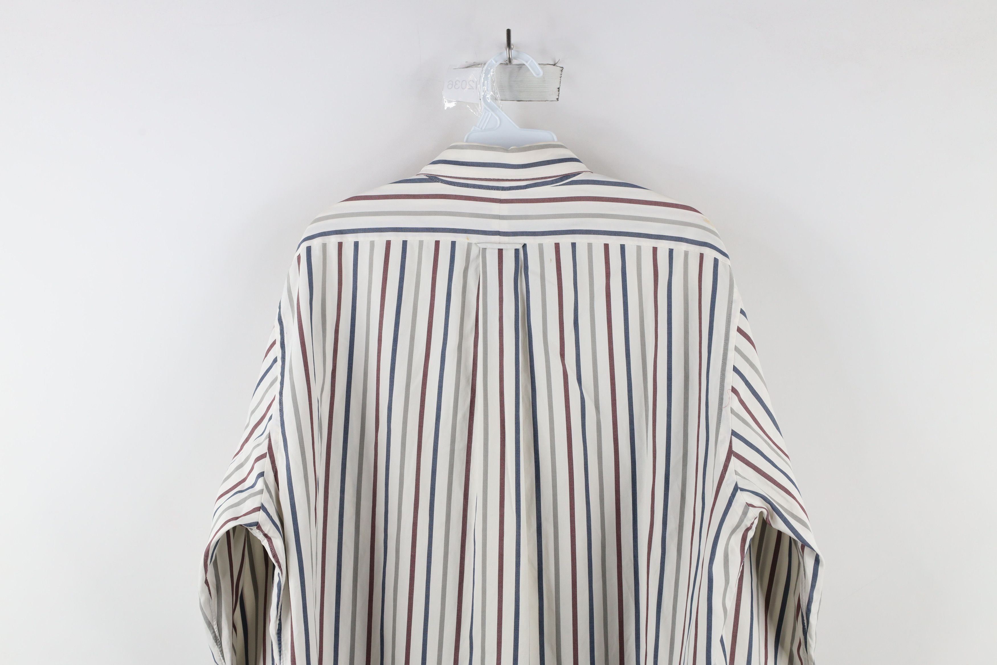 Vintage Vintage 90s Streetwear Rainbow Striped Button Down Shirt Size US L / EU 52-54 / 3 - 11 Thumbnail